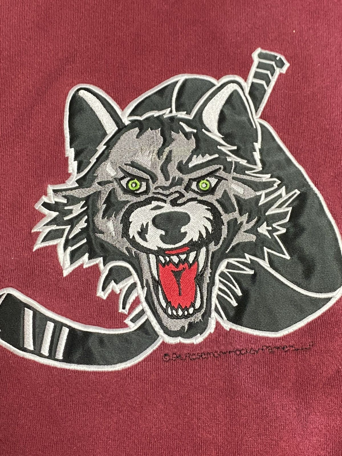 Starter VTG 90s Chicago Wolves Hockey Sweatshirt Jersey USA Mens M Size US M / EU 48-50 / 2 - 3 Thumbnail