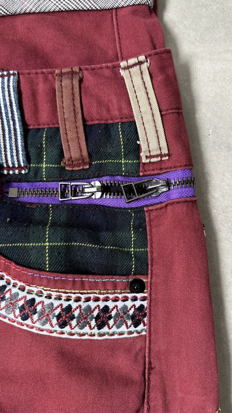 Japanese Brand DOMINATE HANDCRAFTED JEANS DOUBLE WAIST PANT Size US 36 / EU 52 - 6 Thumbnail