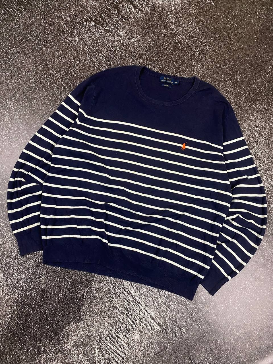 Polo Ralph Lauren × Vintage Vintage Polo Ralph Lauren Pima Cotton Knit Sweater Size US XXL / EU 58 / 5 - 1 Thumbnail