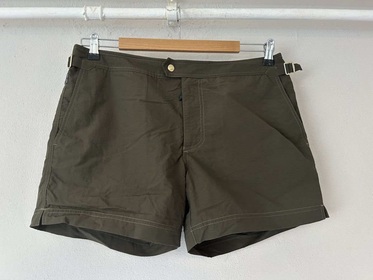 Tom Ford Olive Green Swim Shorts Size US 34 / EU 50 - 5 Thumbnail
