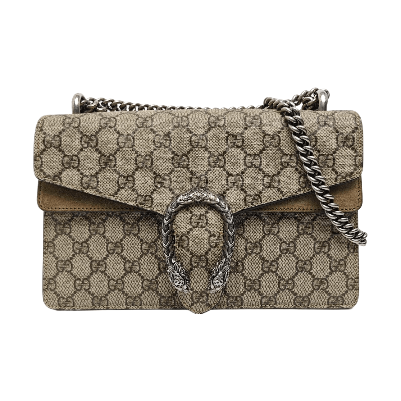 Gucci Gucci Dionysus Small Monogram Canvas Shoulder Bag Size ONE SIZE - 1 Thumbnail