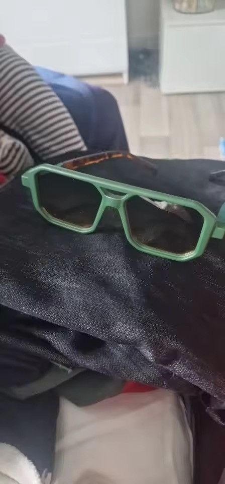 Electric Visual Square Shades Retro Flair Sunglasses Size ONE SIZE - 2 Thumbnail
