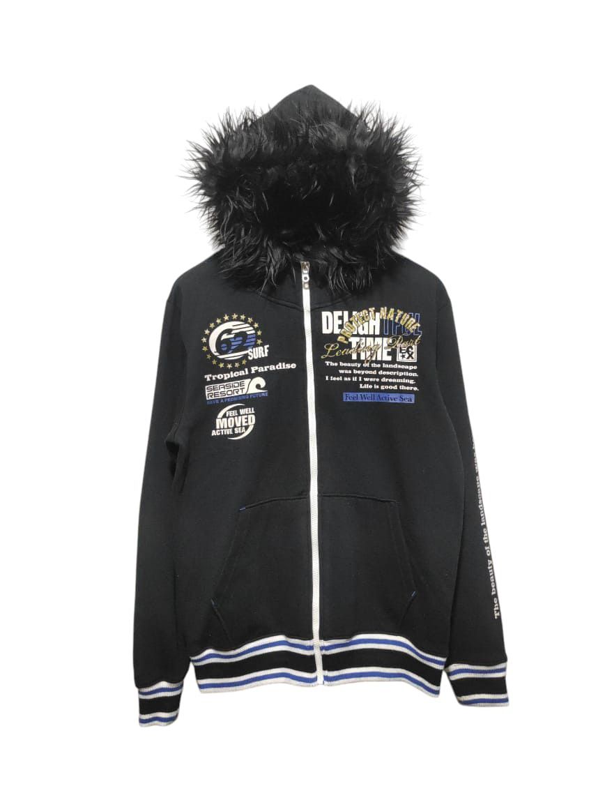 Hysteric Glamour Excuse Tropical Paradise zip fur hoodie LGB style Size US L / EU 52-54 / 3 - 1 Thumbnail