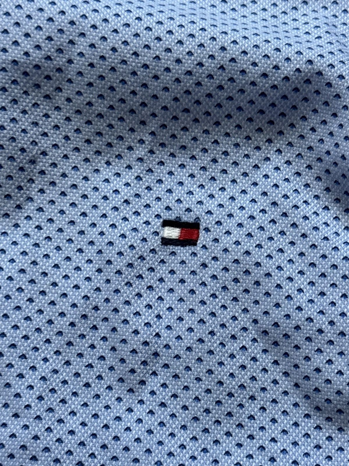 Designer × Tommy Hilfiger Tommy Hilfiger XL botted button up shirt polo long sleeve te Size US XL / EU 56 / 4 - 5 Thumbnail