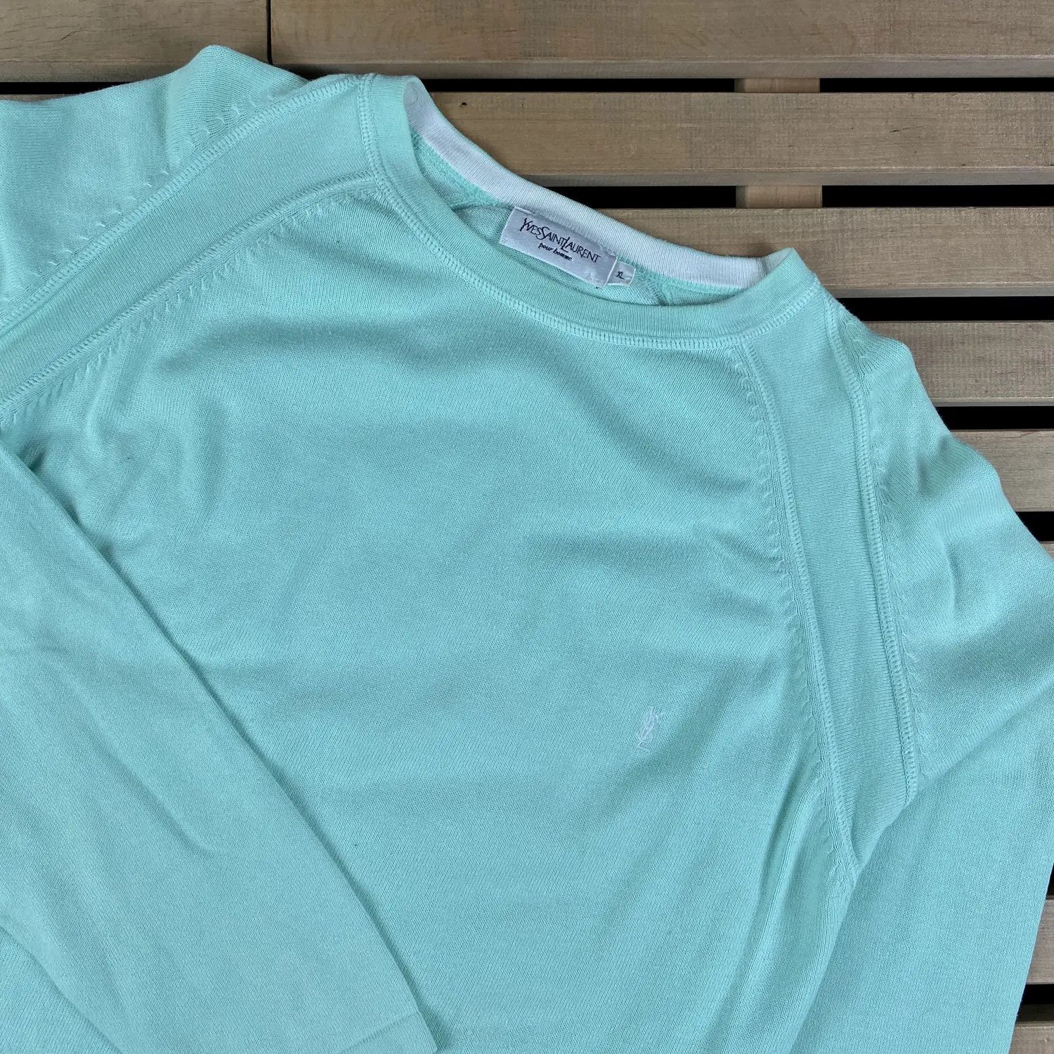 Yves Saint Laurent Mens Long Sleeve Jumper Yves Saint Laurent Size XL Size US XL / EU 56 / 4 - 2 Thumbnail