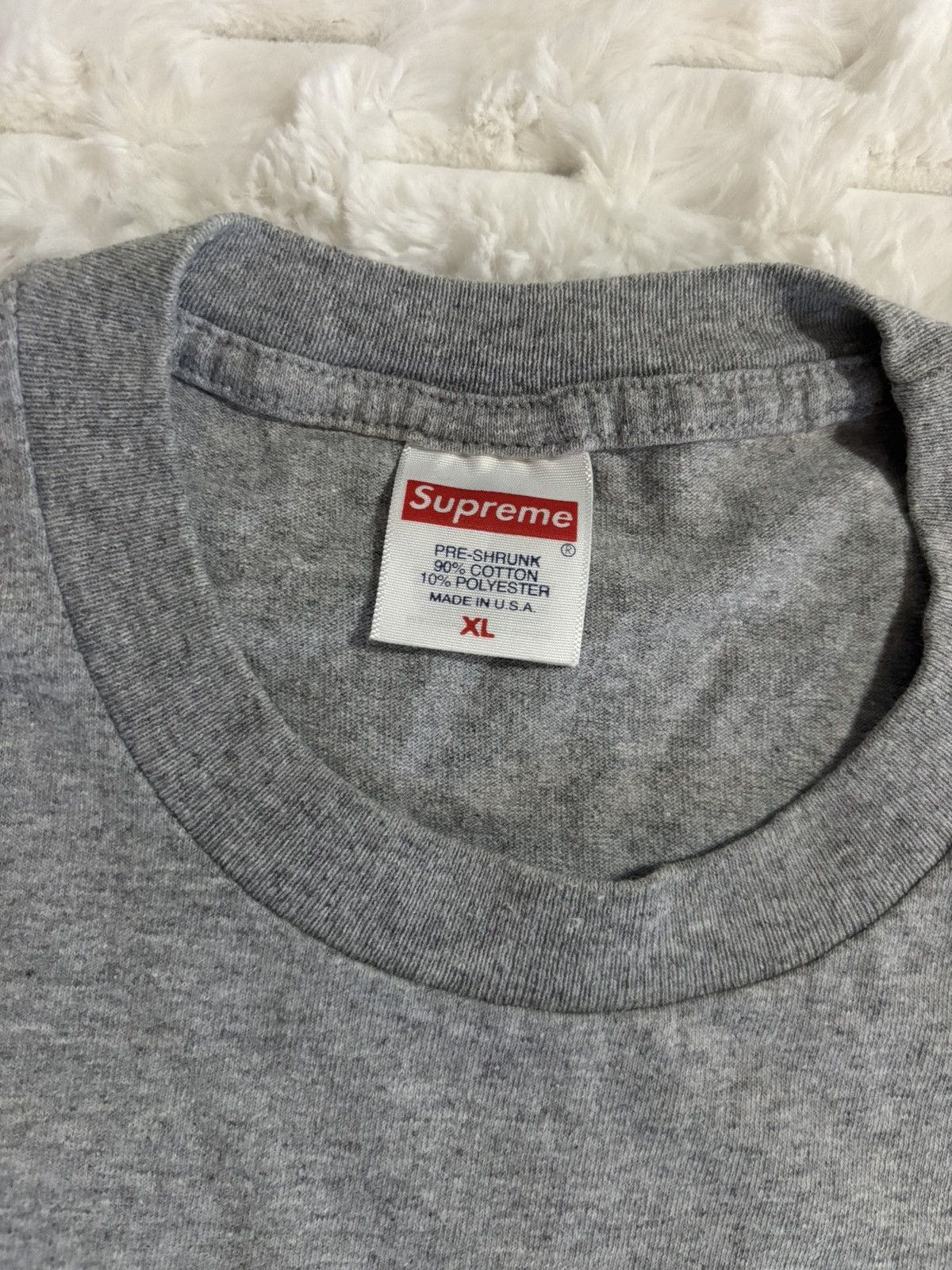 Futura × Supreme Supreme Futura Box Logo grey Sz XLarge Size US XL / EU 56 / 4 - 3 Thumbnail