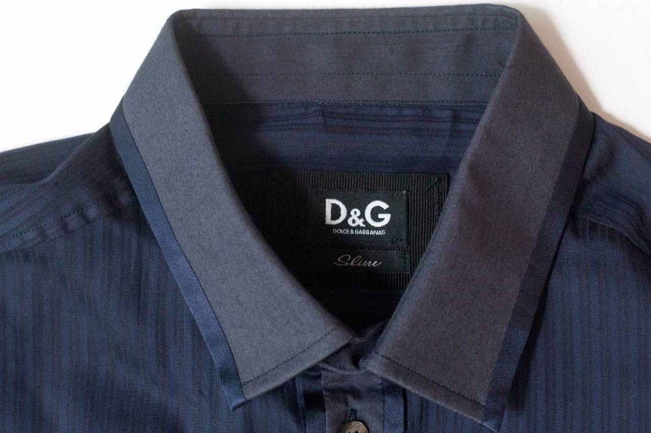 Dolce & Gabbana Dolce & Gabbana cotton seta slim shirt Size US M / EU 48-50 / 2 - 4 Thumbnail