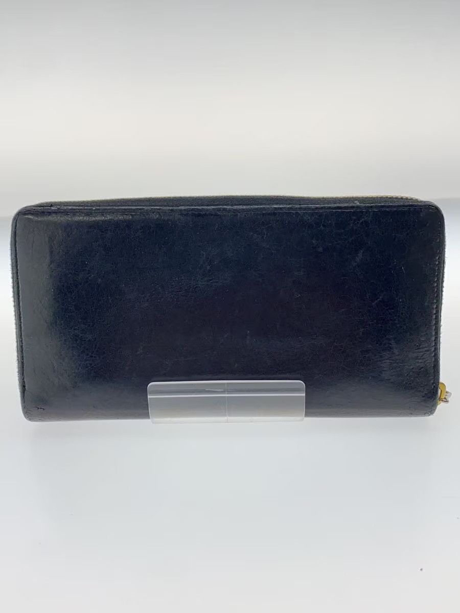 Balenciaga Balenciaga Sheep Leather Long Wallet Black Size ONE SIZE - 2 Thumbnail