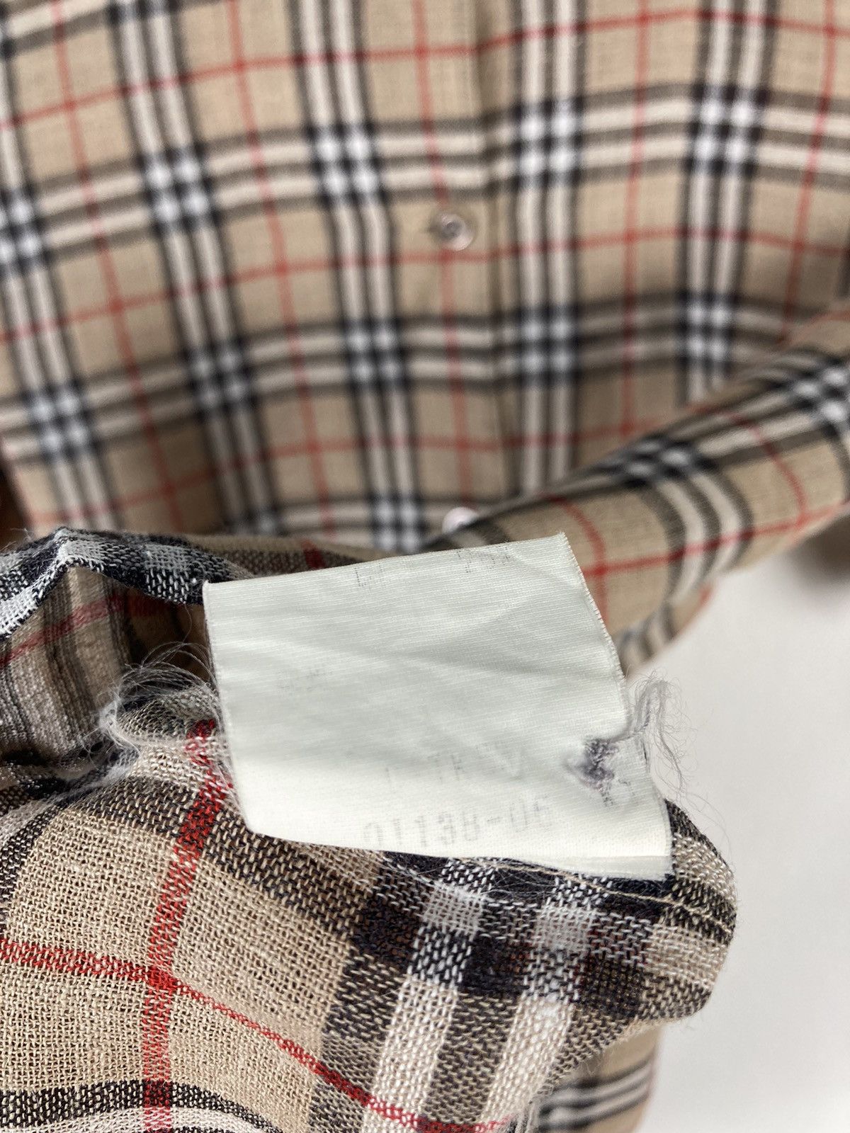 Burberry Vintage Burberrys London England Nova Check Formal Shirt Size M / US 6-8 / IT 42-44 - 6 Thumbnail