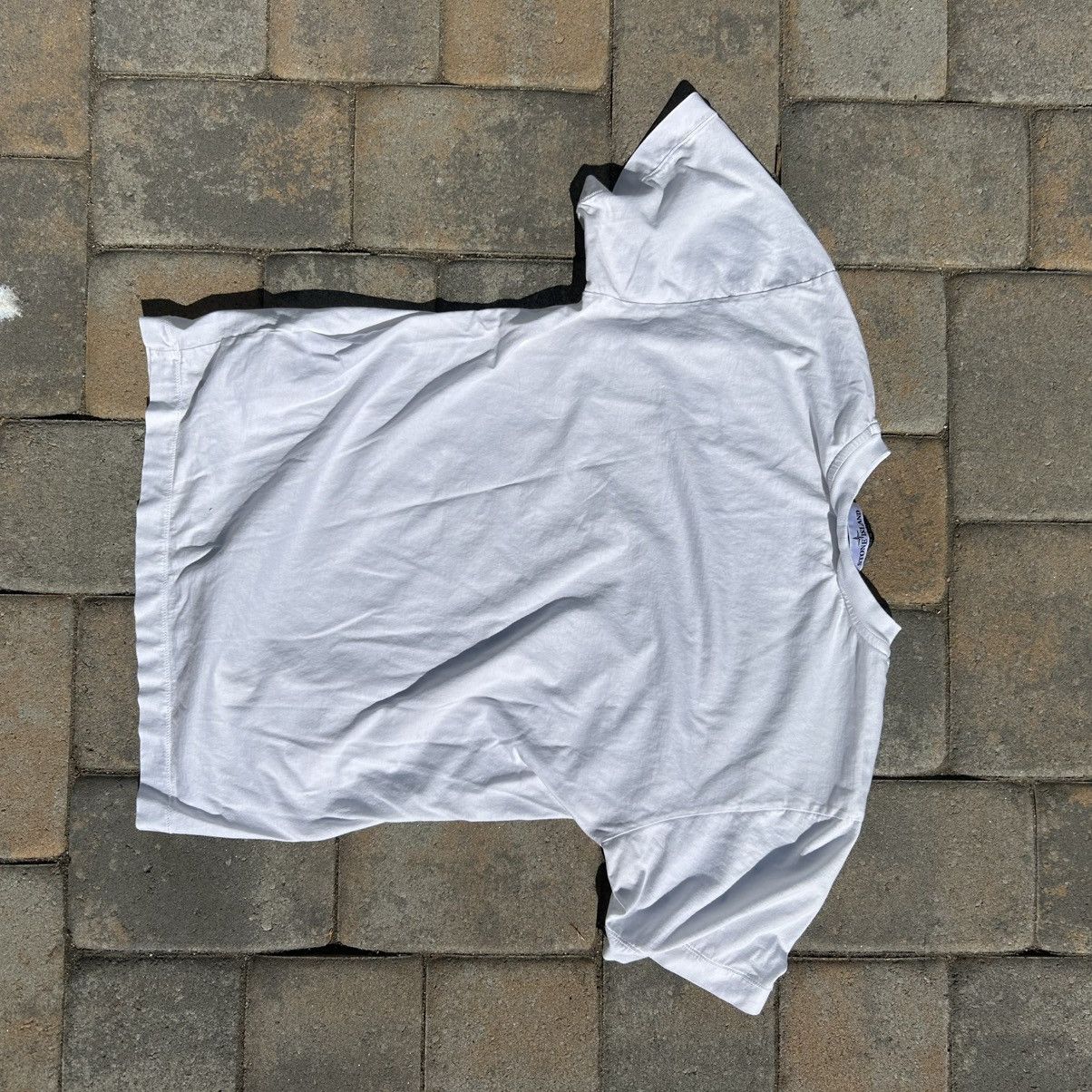 Designer × Stone Island Stone Island Compass Logo White Tee Size US S / EU 44-46 / 1 - 2 Thumbnail