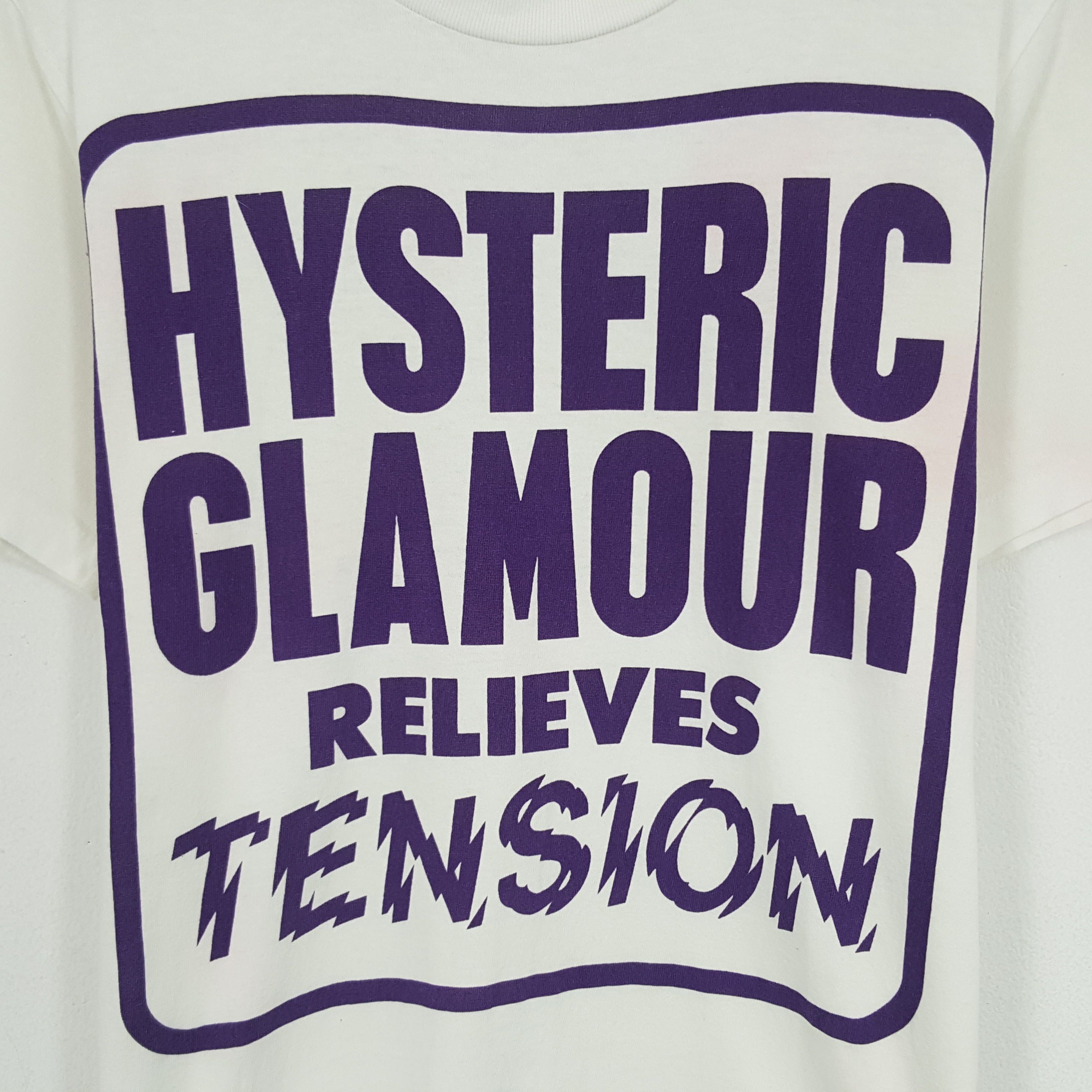 Hysteric Glamour × Japanese Brand × Vintage Vintage Hysteric Glamour Tension Tshirt Size US M / EU 48-50 / 2 - 2 Thumbnail