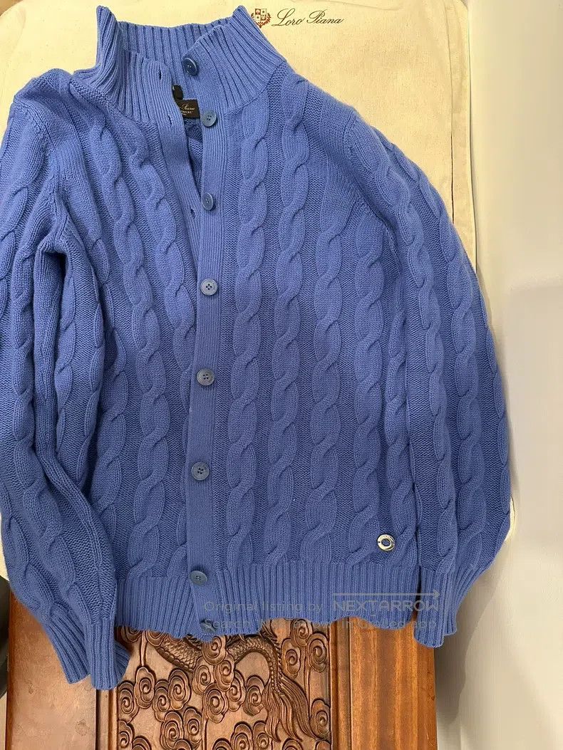 Loro Piana Loro Piana 100% Baby Cashmere Knit Open Cardigan Size US XS / EU 42 / 0 - 1 Thumbnail