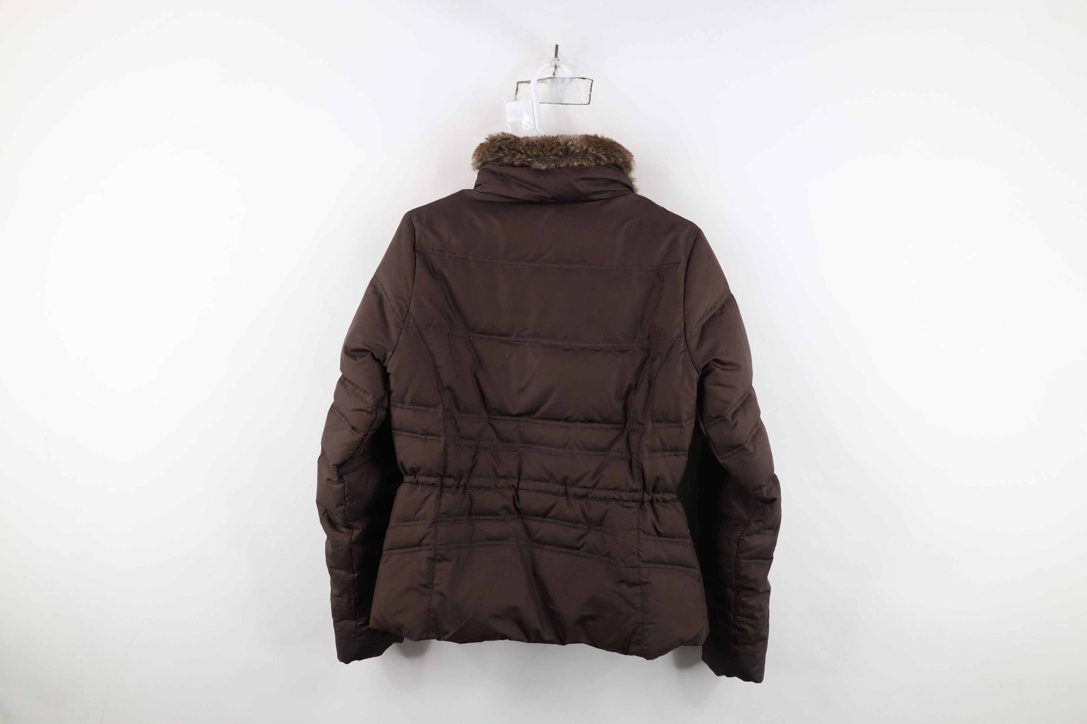 Eddie Bauer Vintage Y2K Eddie Bauer Goose Down Puffer Jacket Brown Size S / US 4 / IT 40 - 13 Thumbnail