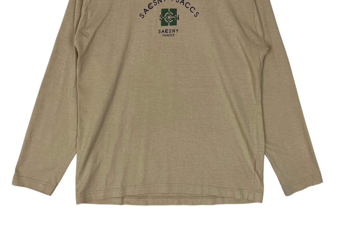Japanese Brand × Yohji Yamamoto Sacsny Y’saccs by Yohji Yamamoto Longsleeve T shirt Size US M / EU 48-50 / 2 - 4 Thumbnail