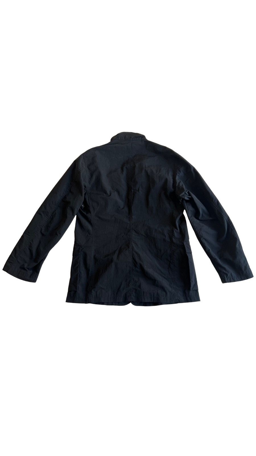 Giorgio Armani Giorgio Armani Black Label Asymmetrical Technical Zip Jacket Size US L / EU 52-54 / 3 - 6 Thumbnail