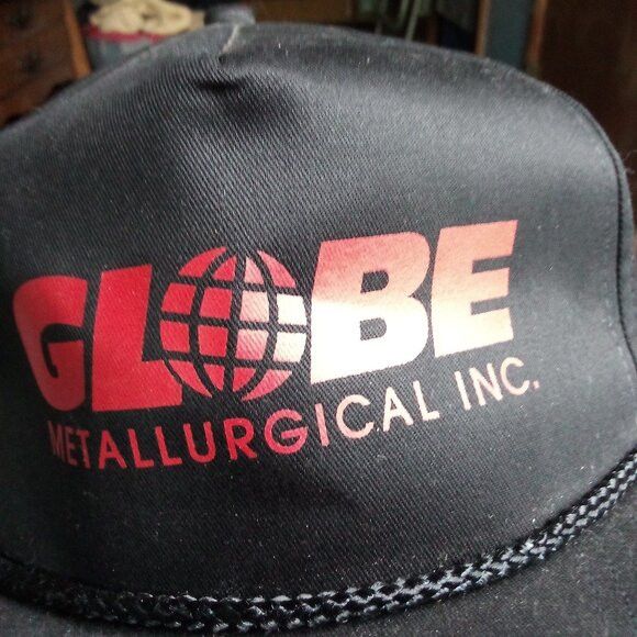 Other Deadstock Vintage Globe Metallurgical Snap Trucker Hat Cap Size ONE SIZE - 2 Thumbnail