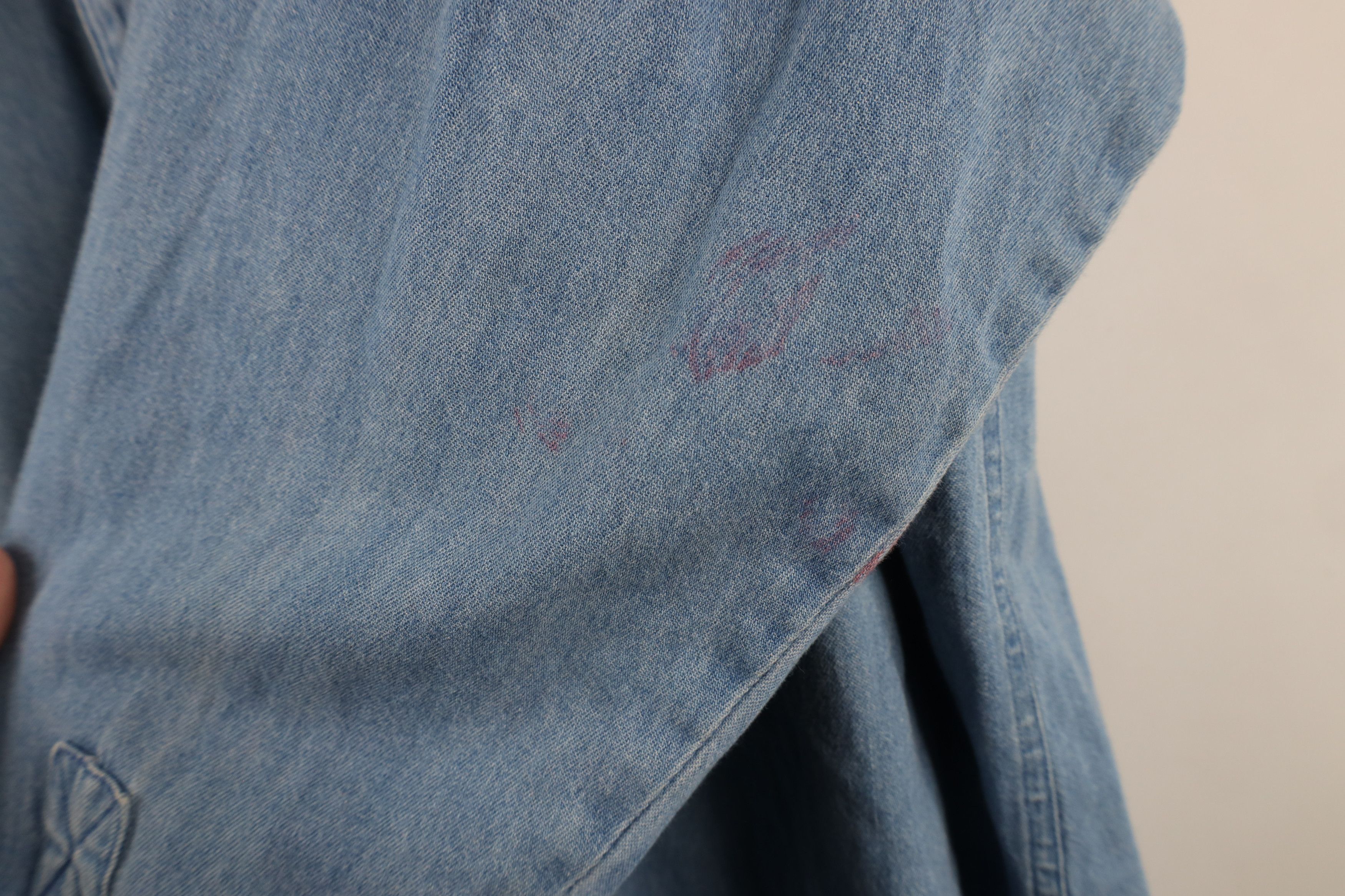 Vintage Vintage Y2K 2000 Eagle Lightning Denim Button Shirt Size US M / EU 48-50 / 2 - 6 Thumbnail
