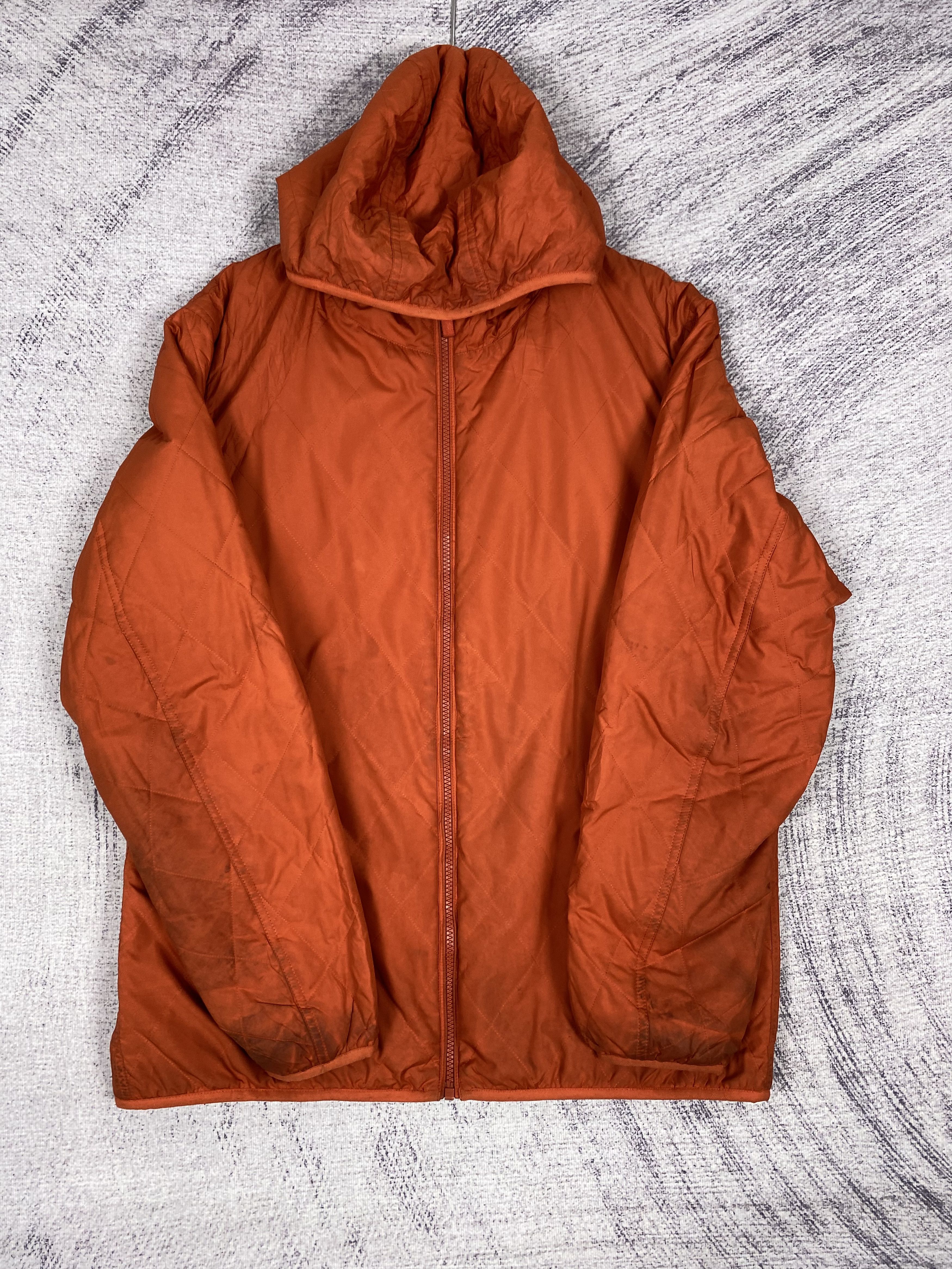 Uniqlo Vintage Uniqlo Fleece-Lined Hooded Light Jacket Size US XL / EU 56 / 4 - 4 Thumbnail