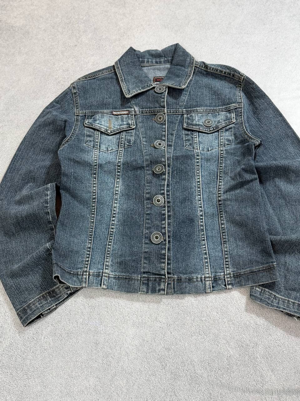 Japanese Brand Denim buttons hype hysteric glamour style denim jacket y2k Size US S / EU 44-46 / 1 - 8 Thumbnail