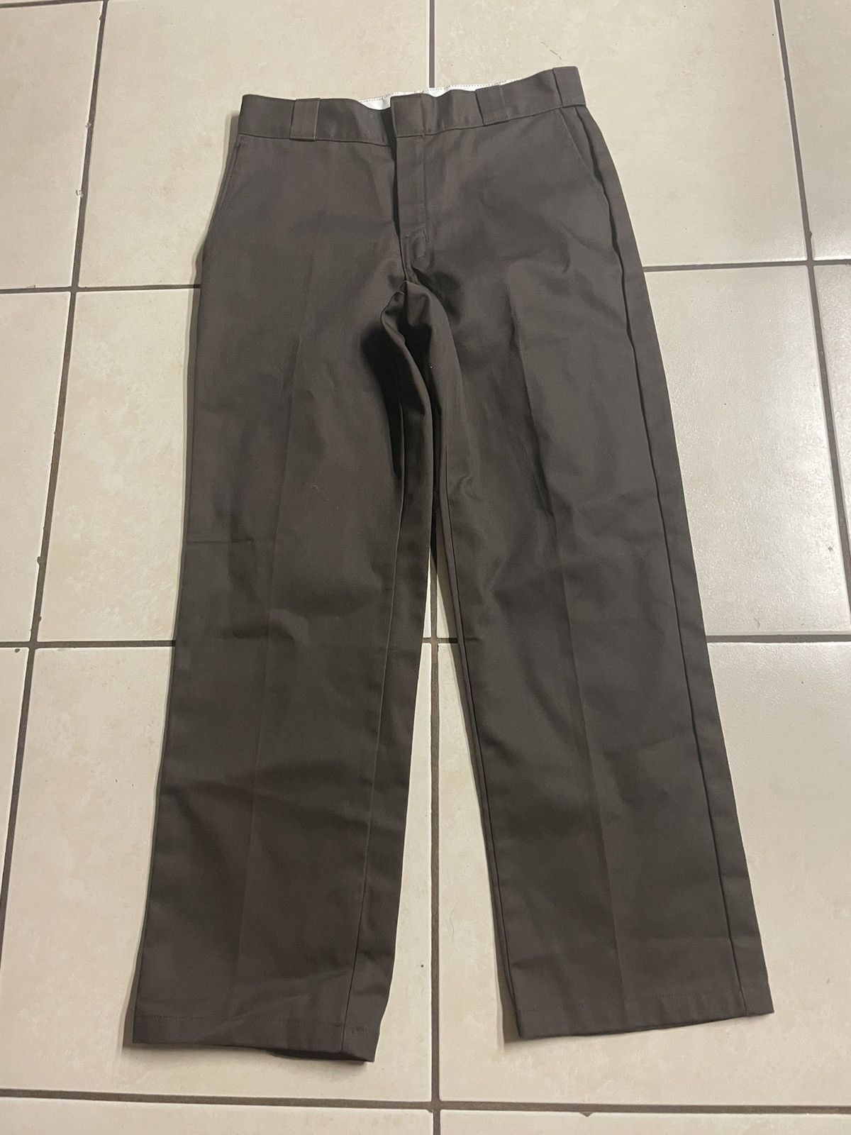 Dickies Vintage Dickies 874 Pants Brown Baggy Size US 32 / EU 48 - 2 Thumbnail