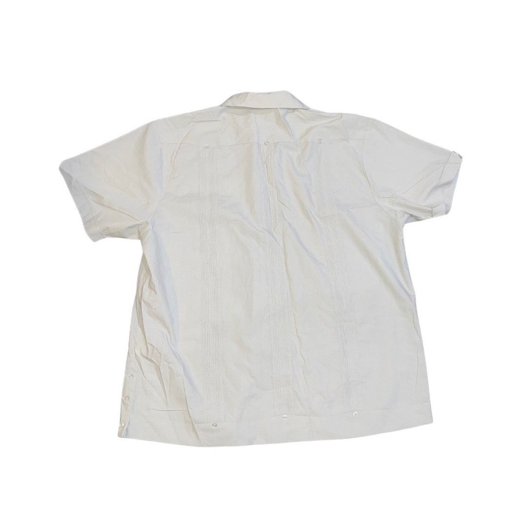 Other Havanera Co Gray Guayabera Short Sleeve Shirt Cuban Beach Size US XL / EU 56 / 4 - 2 Thumbnail