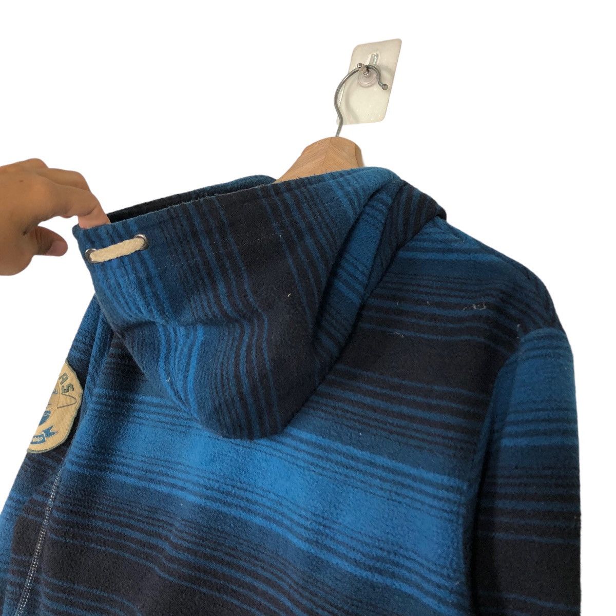 Japanese Brand 🔥Vintage Zipper Jacket Striped Avirex USA Mfg Military Size US M / EU 48-50 / 2 - 9 Thumbnail