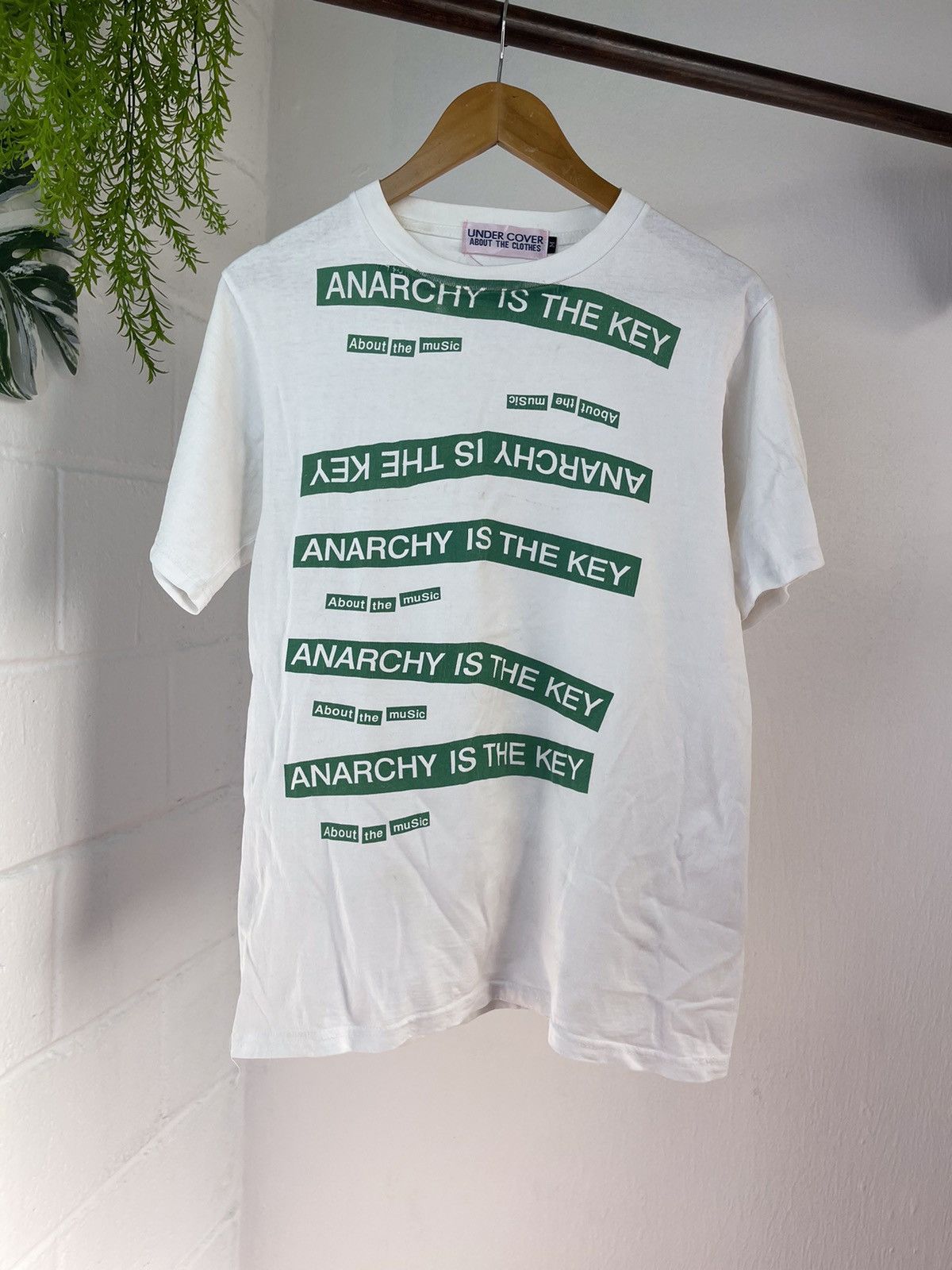 Jun Takahashi × Undercover Rare Green Anarchy Is The Key Undercover Jun Takahashi Size US M / EU 48-50 / 2 - 4 Thumbnail