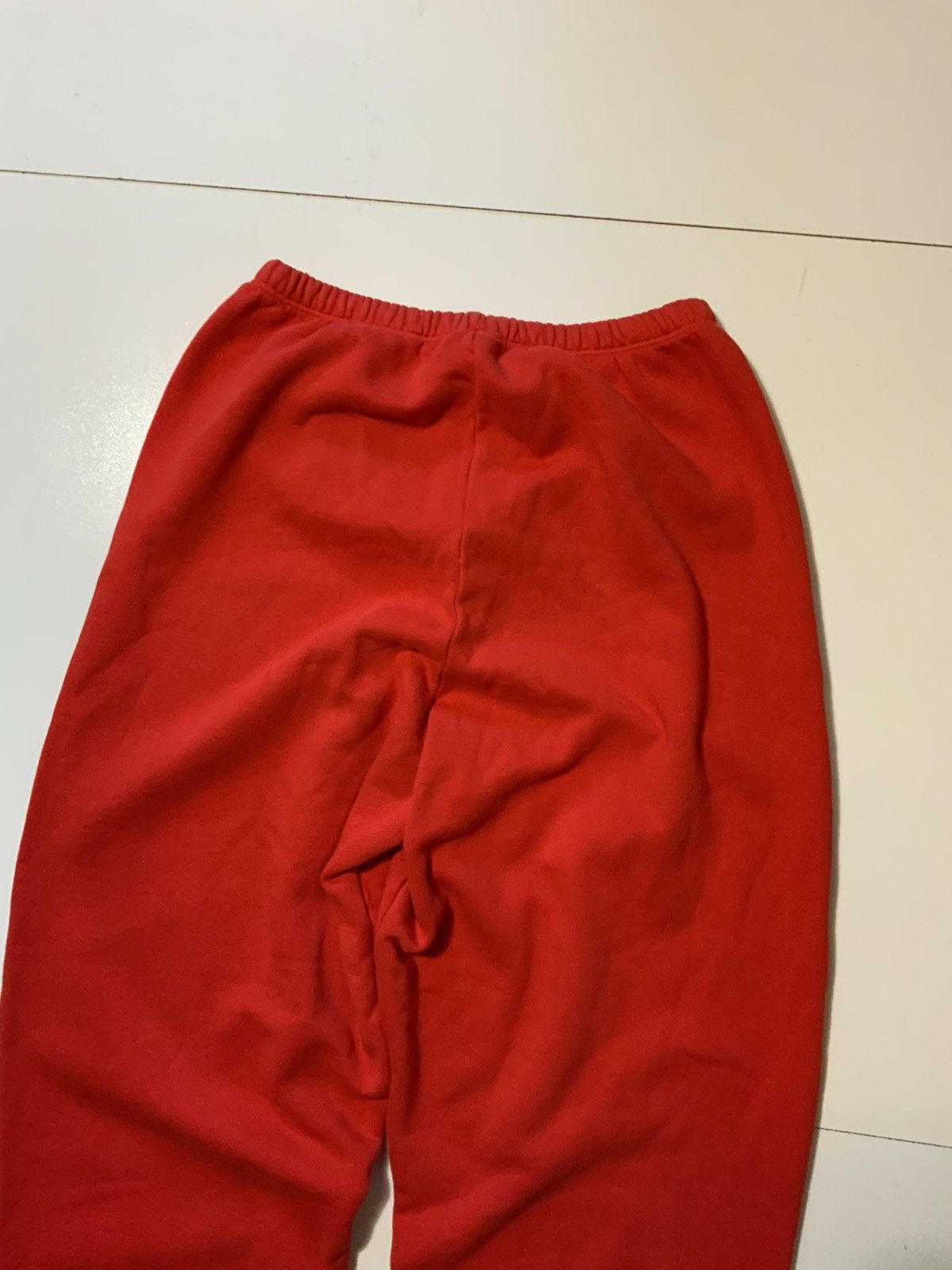 Other Red Made In USA Blank Fleece Heavyweight Jogger Sweatpants Size US 32 / EU 48 - 8 Thumbnail