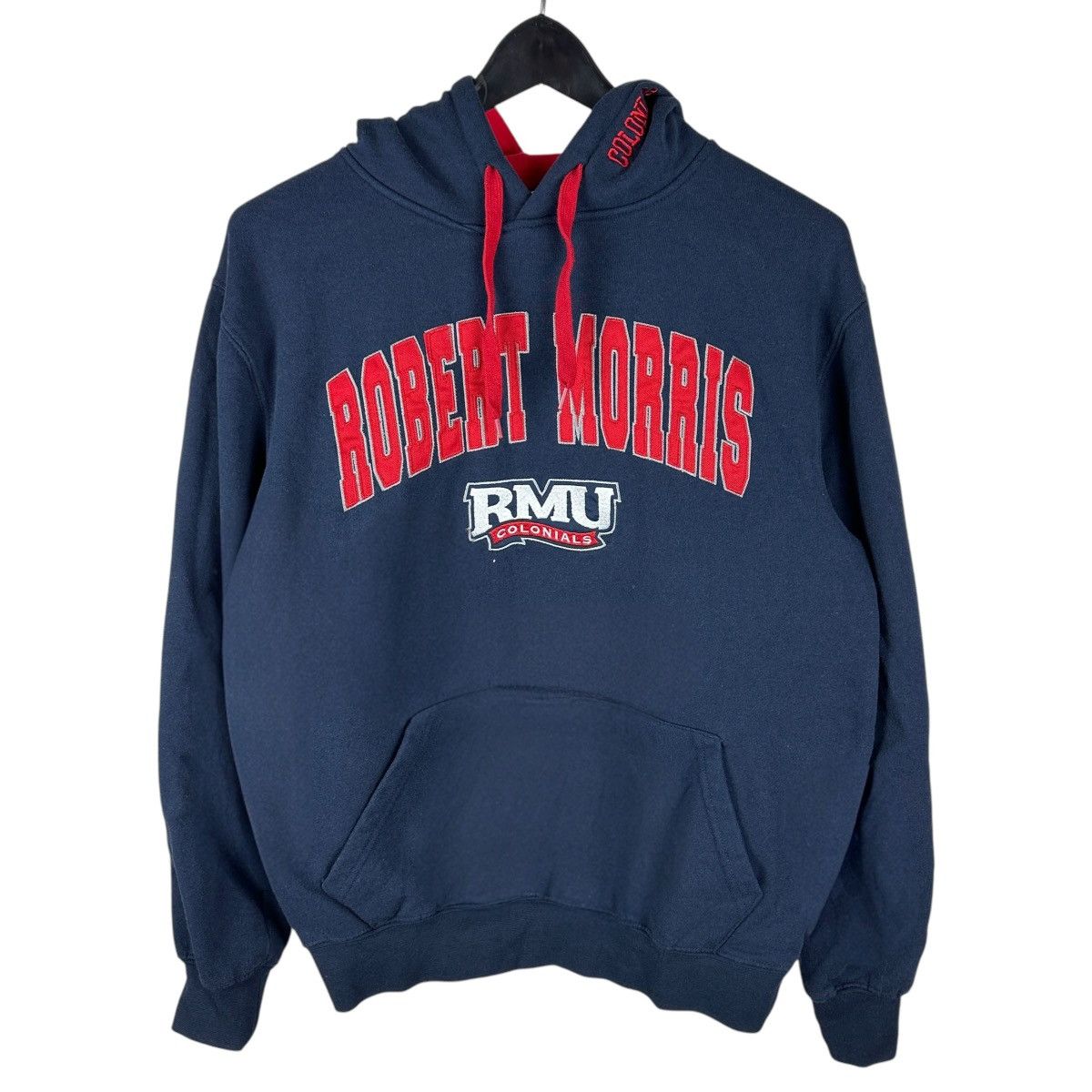 Vintage Vintage Stadium Athletic Robert Morris College Hoodie Size US S / EU 44-46 / 1 - 1 Thumbnail