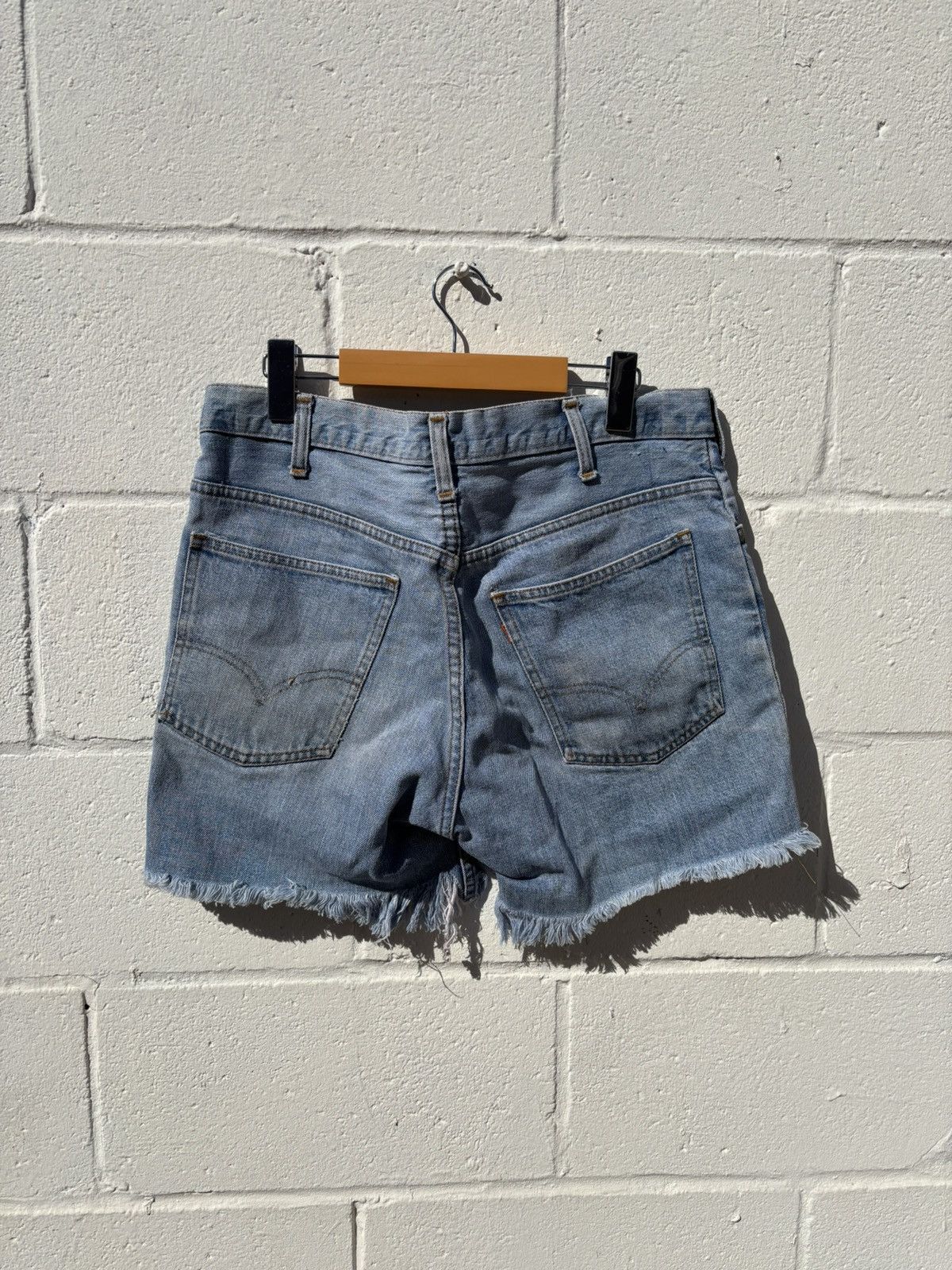 Levi's Vintage Levi’s Orange Tab Cutoff Denim Shorts Size US 32 / EU 48 - 4 Thumbnail