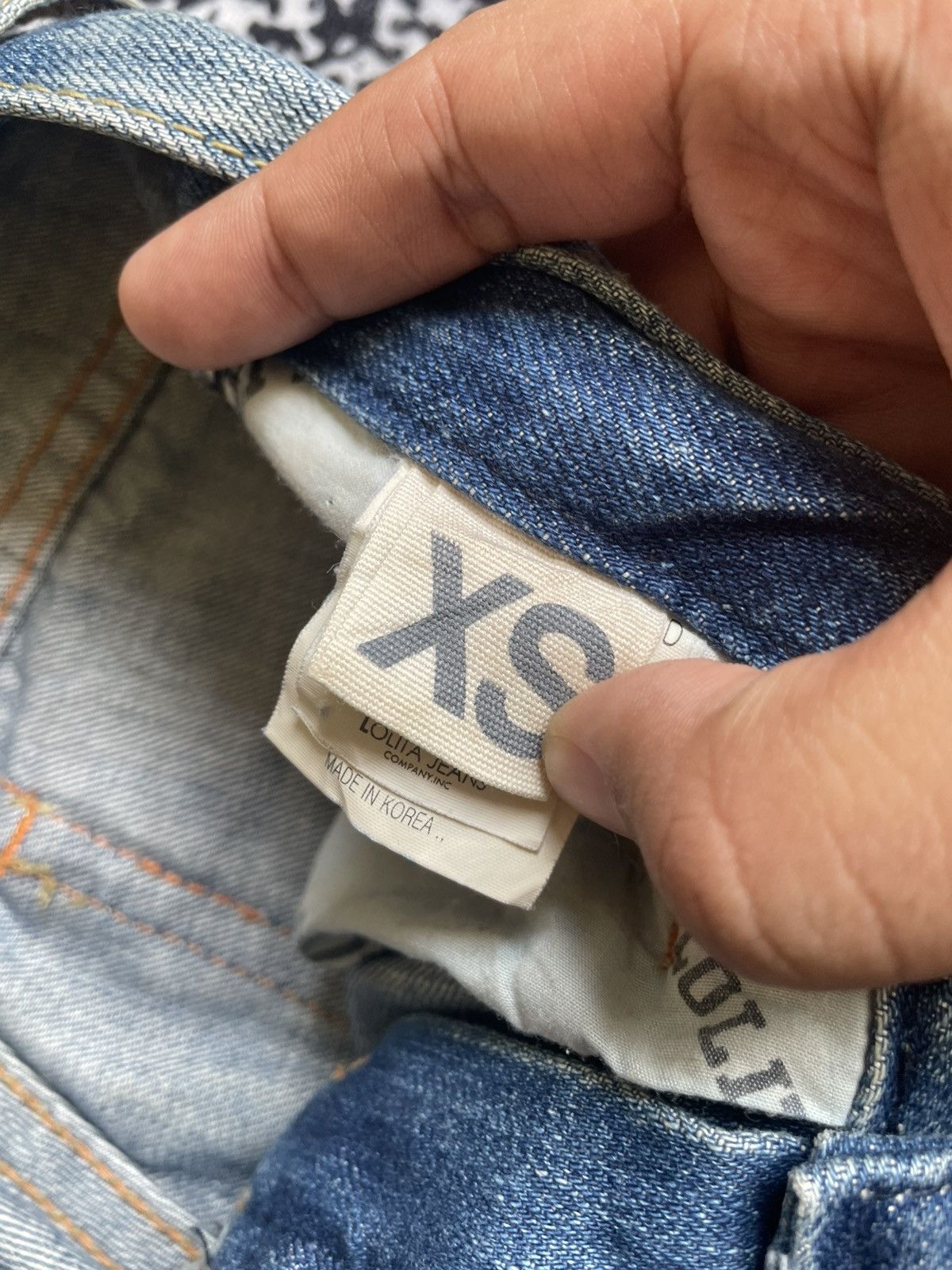 20471120 Vintage Lolita X Yoshitomo Nara Denim Pants Size US 30 / EU 46 - 12 Thumbnail
