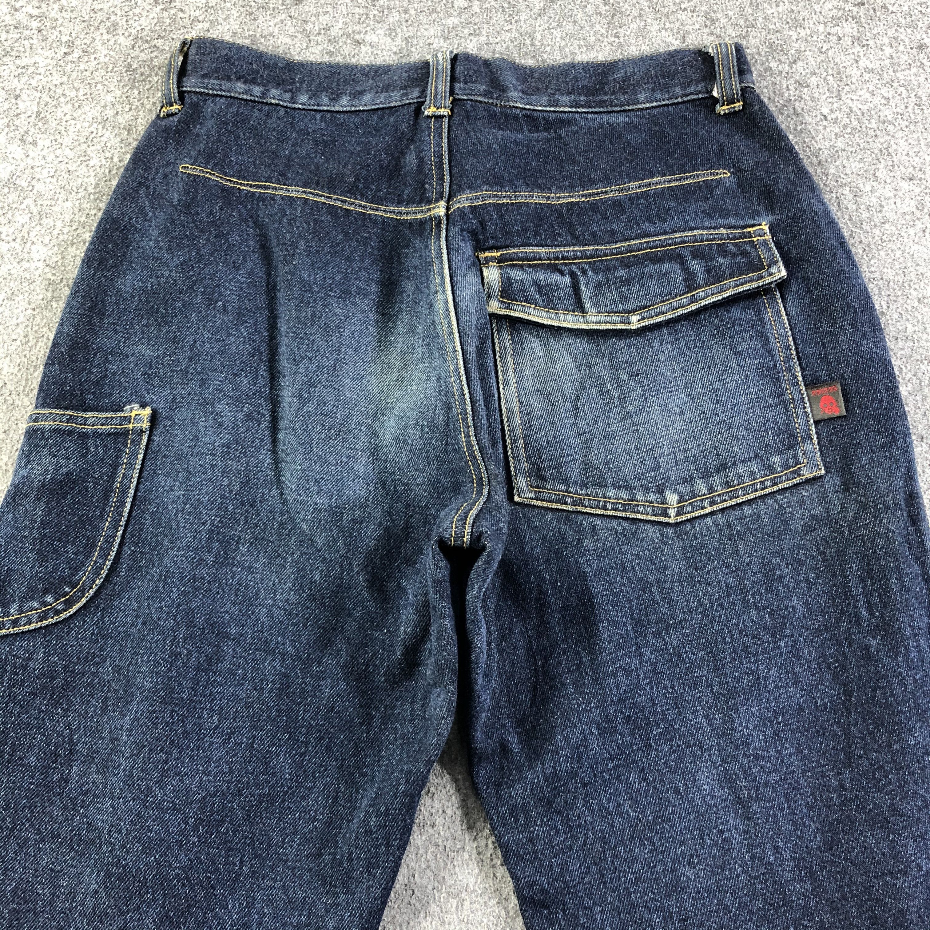 291295=Homme 291295 Homme Jeans Blue Stich Denim -J2861 Size US 27 - 4 Thumbnail