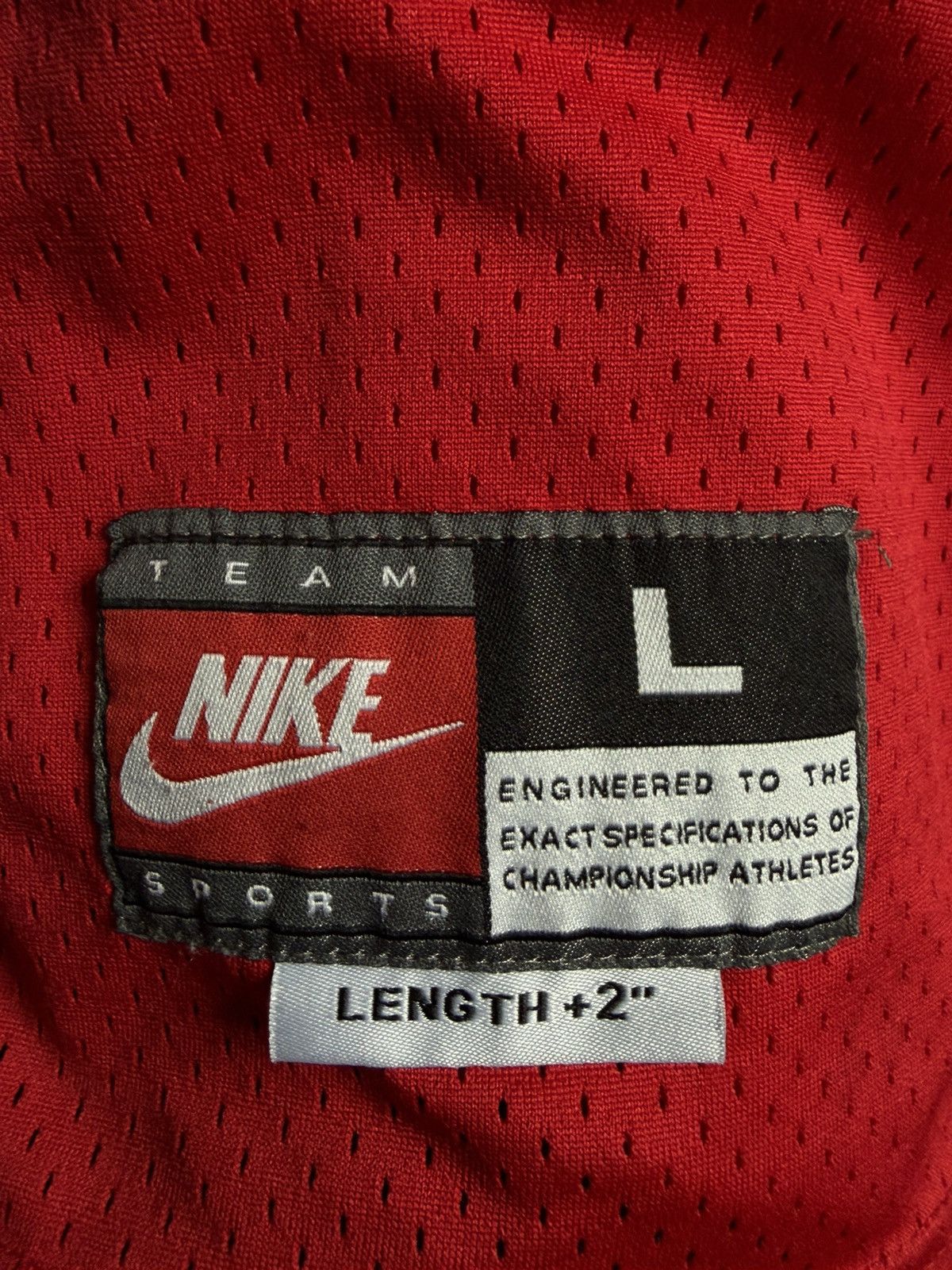 Nike Vintage 90s Nike Team ChicagoBulls #23 Michael Jordan Jersey Size US L / EU 52-54 / 3 - 5 Thumbnail