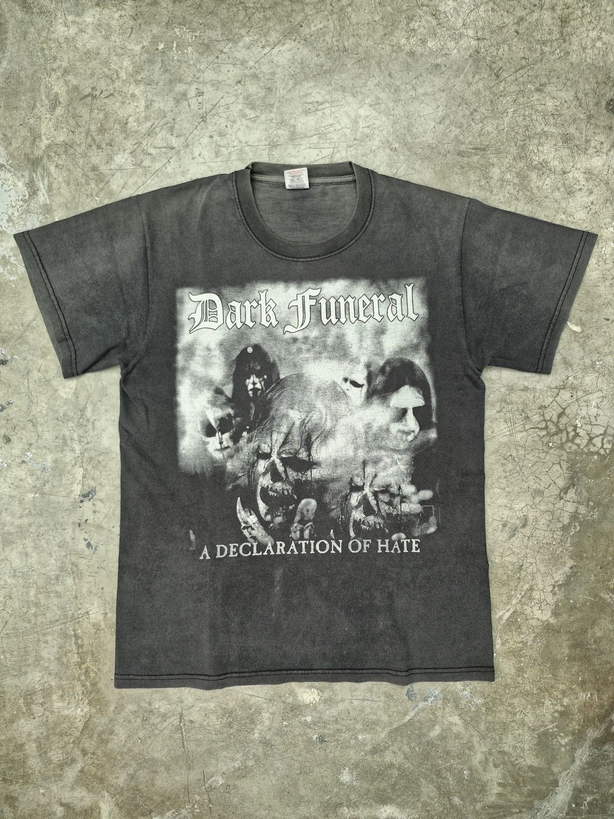 Band Tees Vintage 2000s Dark Funeral A Declaration Hate Tee Size US M / EU 48-50 / 2 - 1 Thumbnail