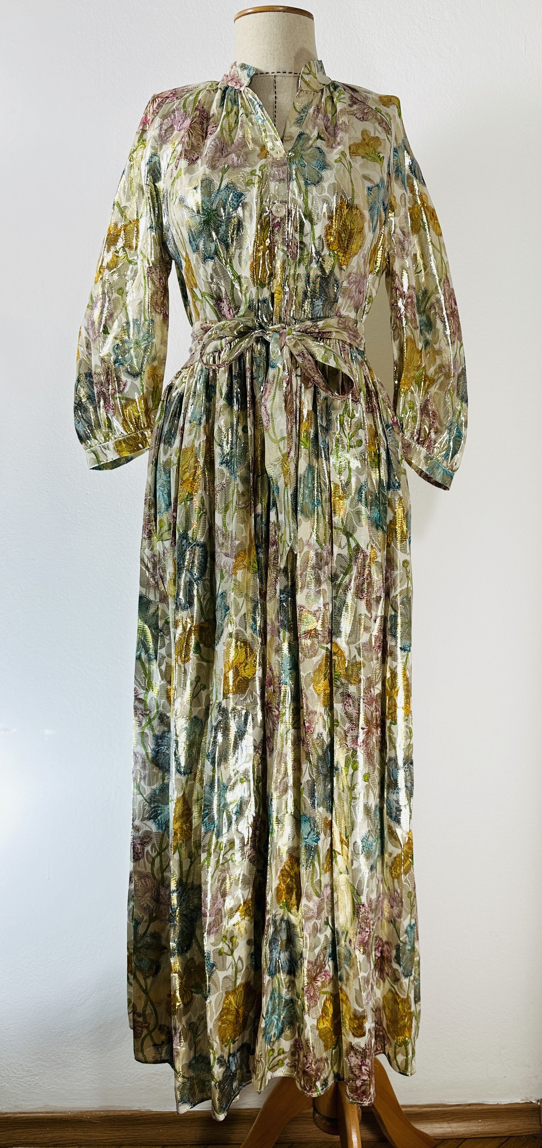 Designer Hayley Menzies silk dress maxi Size M / US 6-8 / IT 42-44 - 1 Thumbnail