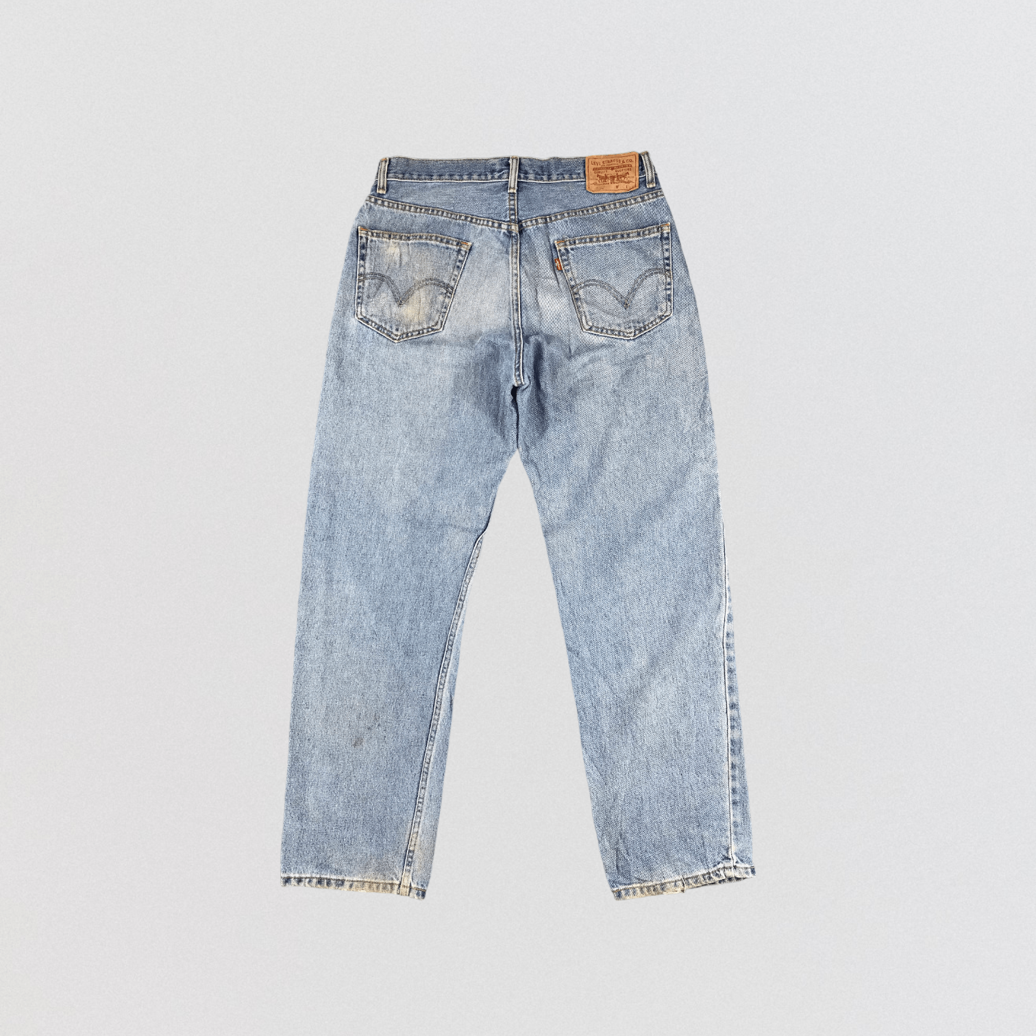 Levi's × Vintage Vintage 90s Light Wash Levis 550 Jeans-JM863 Size US 34 / EU 50 - 2 Thumbnail