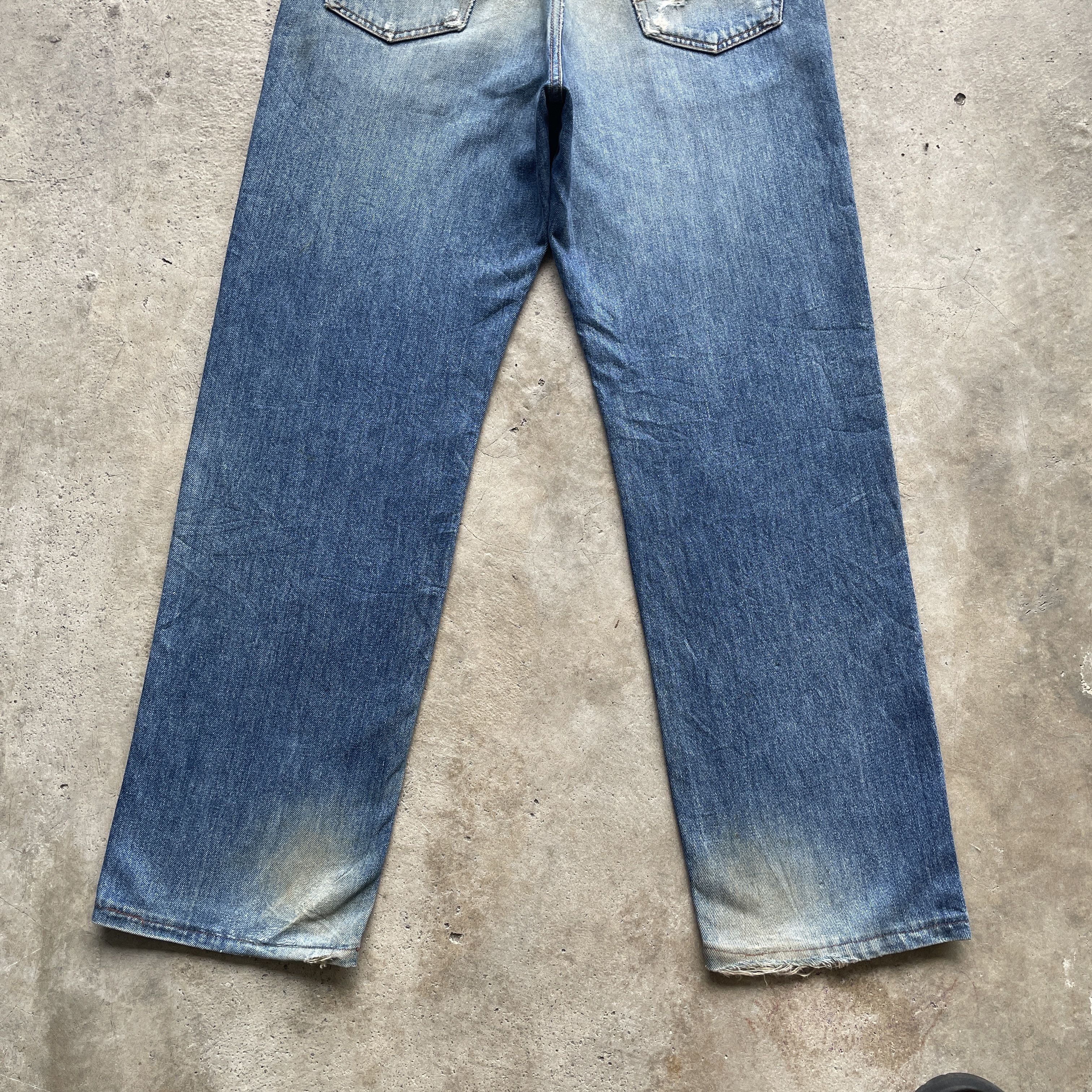 Japanese Brand × Kenzo VINTAGE KENZO DENIM FADED PANTS JEANS W31x29.5 Size US 31 - 13 Thumbnail