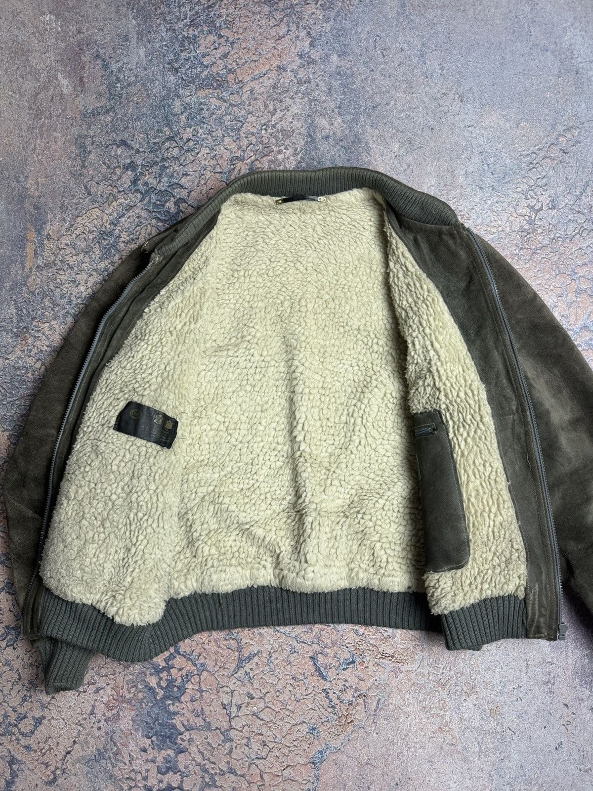Japanese Brand LEATHER JACKET SUEDE PERFECTO BOMBER STYLE OLD MANY Size US M / EU 48-50 / 2 - 18 Thumbnail