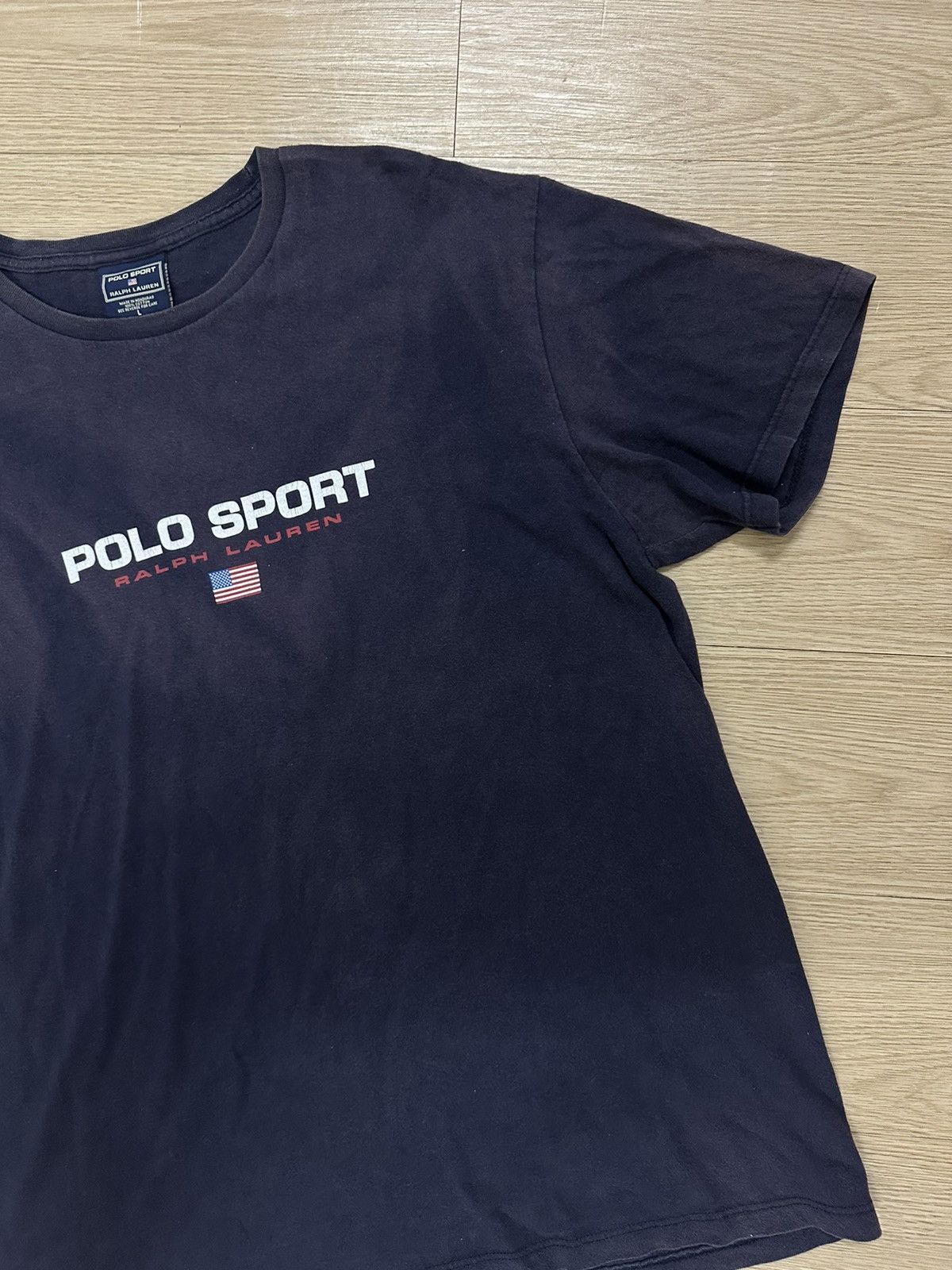 Beauty Beast × Polo Ralph Lauren × Vintage Vintage 90’s Polo Sport Ralph Lauren Sun Faded Tee Size US L / EU 52-54 / 3 - 5 Thumbnail