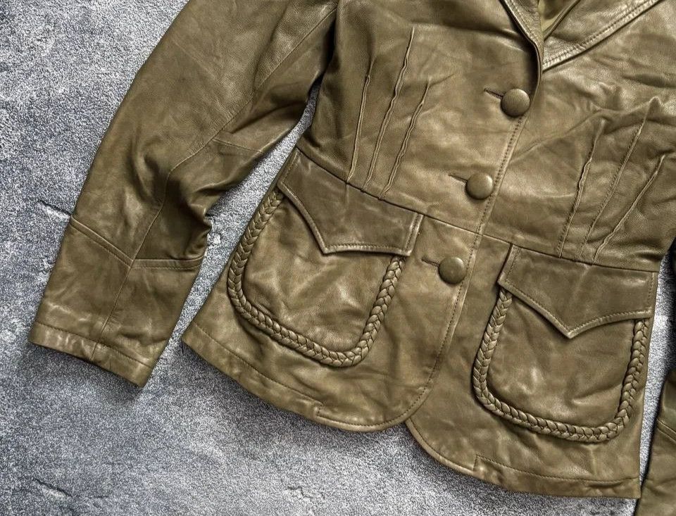 Jean Paul Gaultier Vintage 90s Jean Paul Gaultier Luxury Leather Jacket Size M / US 6-8 / IT 42-44 - 4 Thumbnail