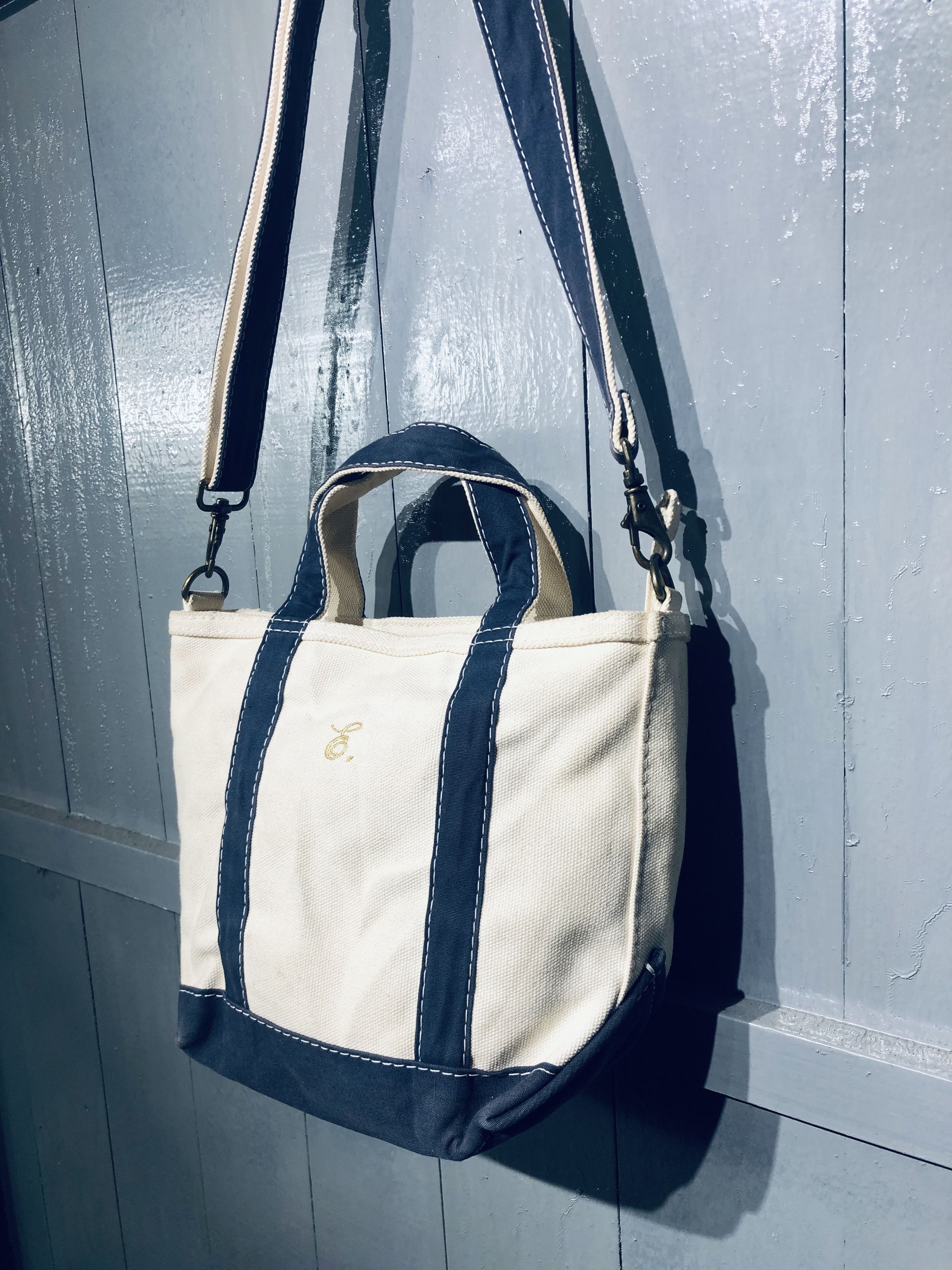 Canvas × L.L. Bean L.L.BEAN STYLE CANVAS CROSSBODY TOTE BAG Size ONE SIZE - 1 Thumbnail