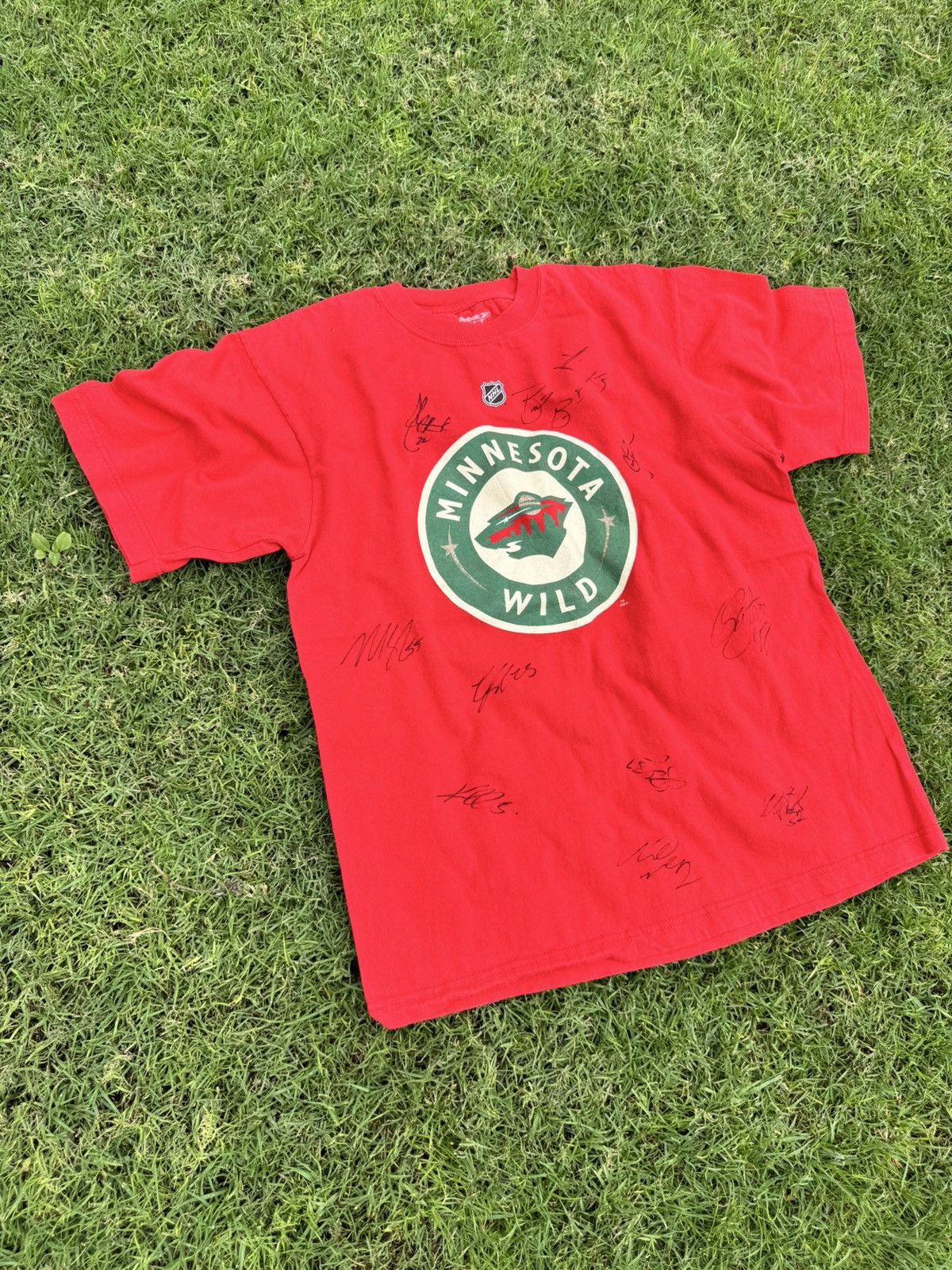 Reebok Reebok Minnesota Wild Zach boogaard #24 NHL Player T-shirt Size US M / EU 48-50 / 2 - 3 Thumbnail