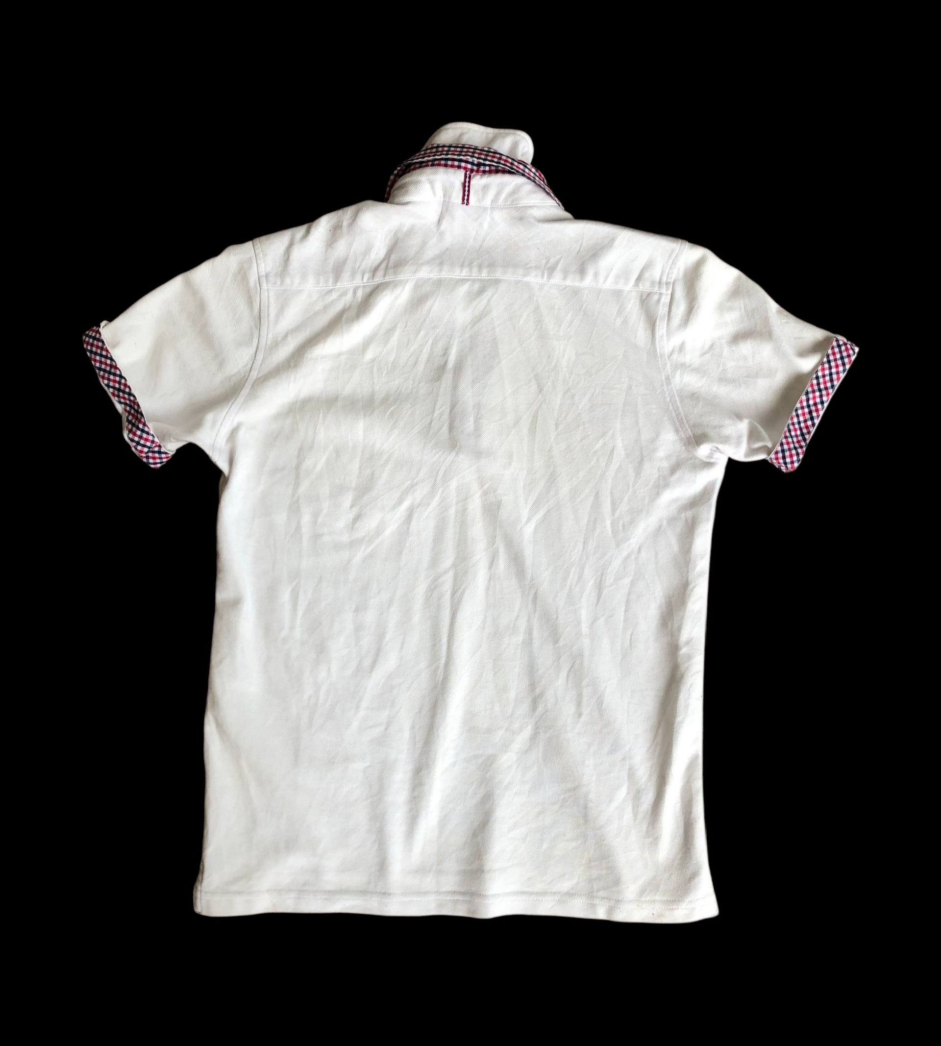 If Six Was Nine 2000s Double Layer Collar Tkmixpice Polo Shirt not lgb Size US L / EU 52-54 / 3 - 2 Thumbnail