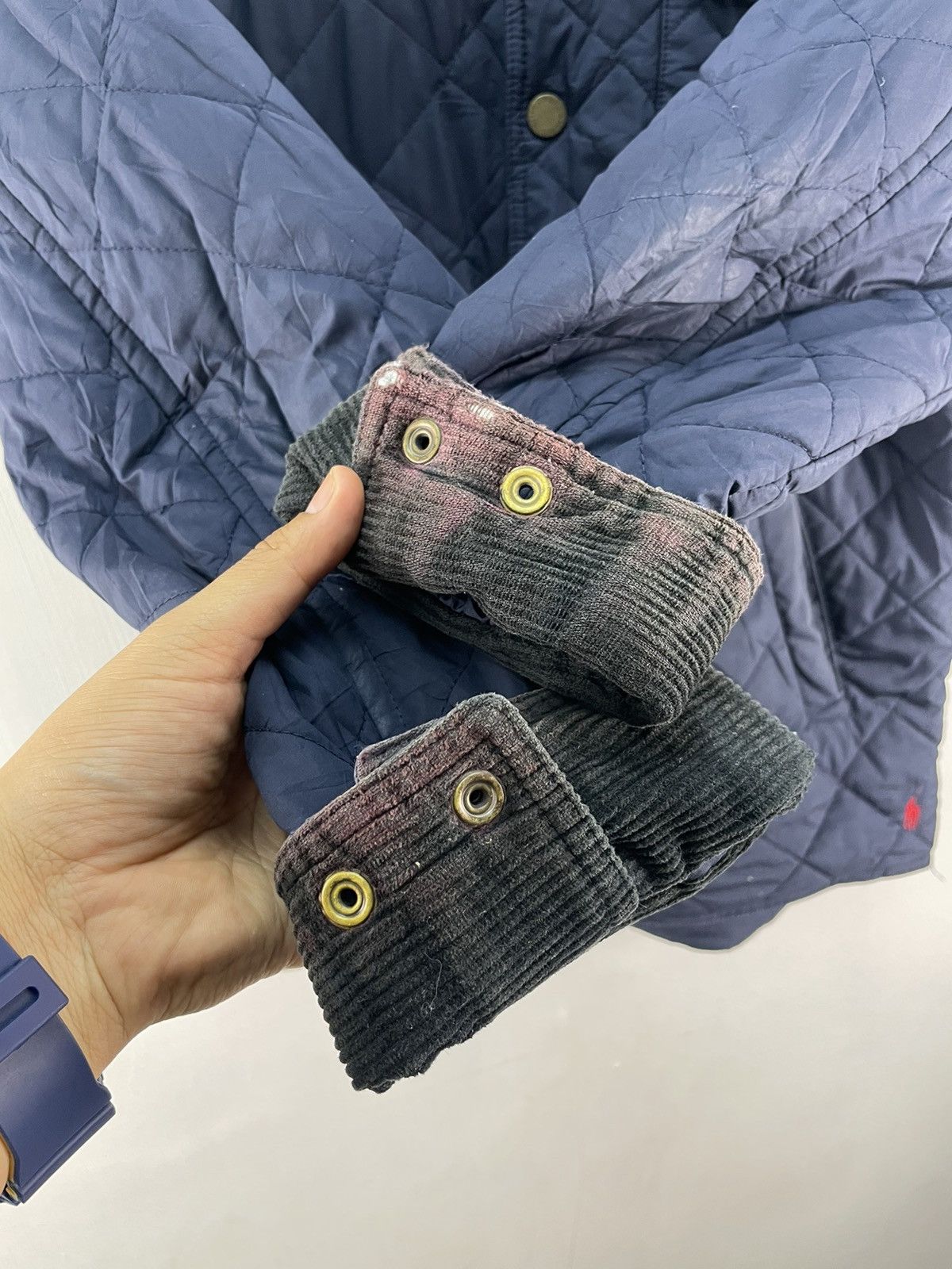 Polo Ralph Lauren Vintage Polo Ralph Lauren Quilted Puffer Jacket Navy Blue Size US M / EU 48-50 / 2 - 8 Thumbnail