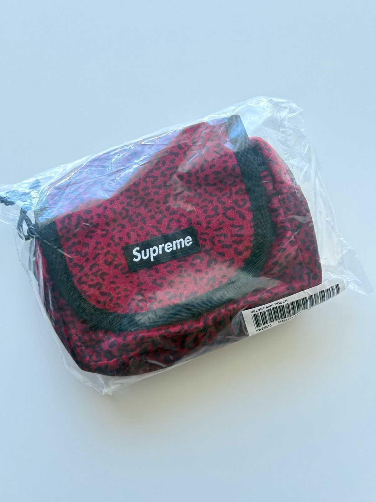 Supreme Velvet Mini Pouch FW25