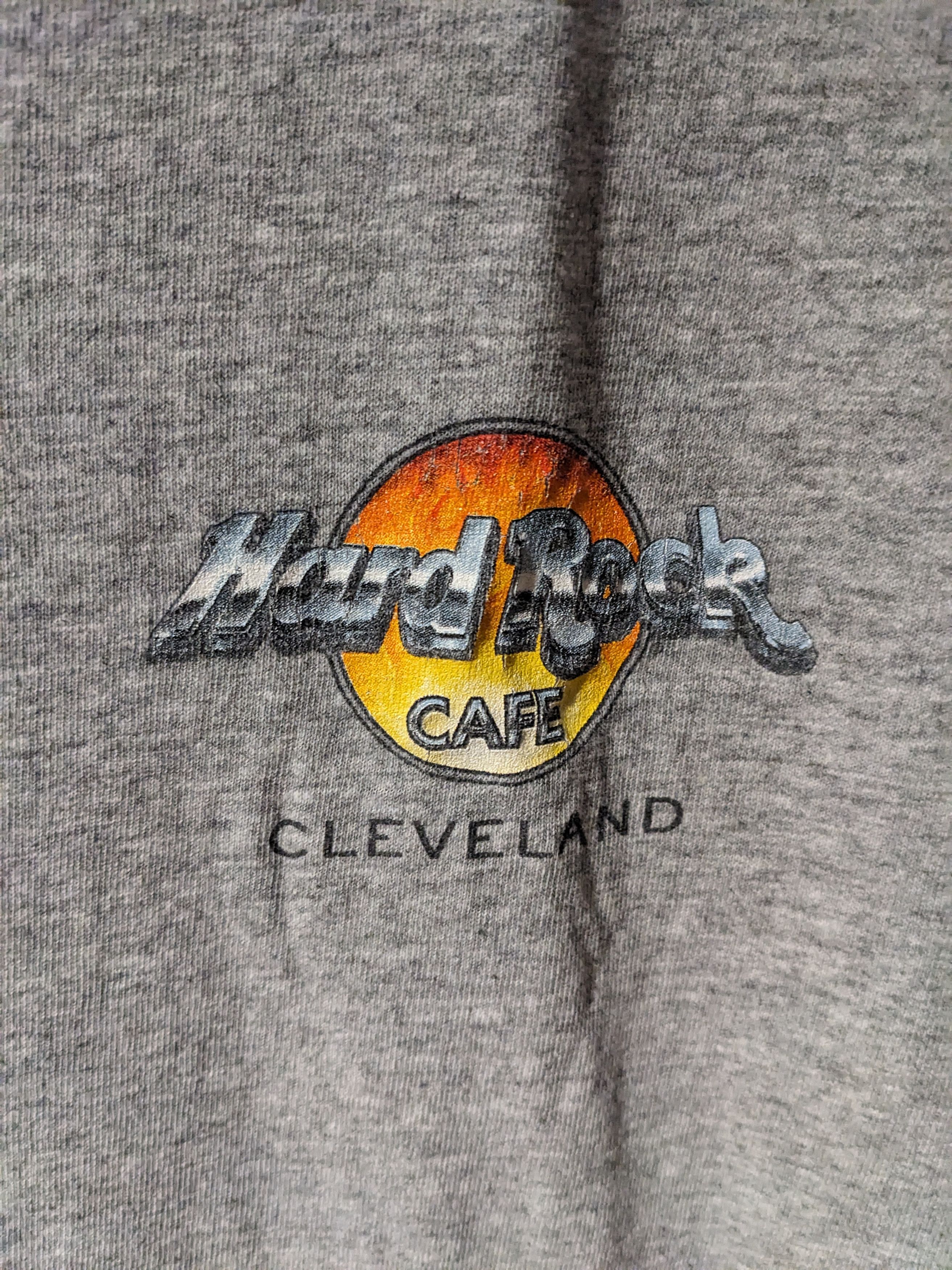 Hard Rock Cafe × Vintage Vintage 2000 Hard Rock Cafe Cleveland Guitar Large T-Shirt Size US L / EU 52-54 / 3 - 4 Thumbnail