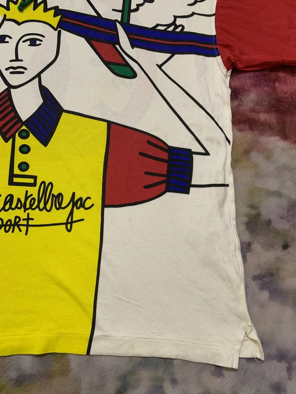 Jean Charles De Castelbajac Vintage Castelbajac Pop Art Shirt Size US XL / EU 56 / 4 - 5 Thumbnail
