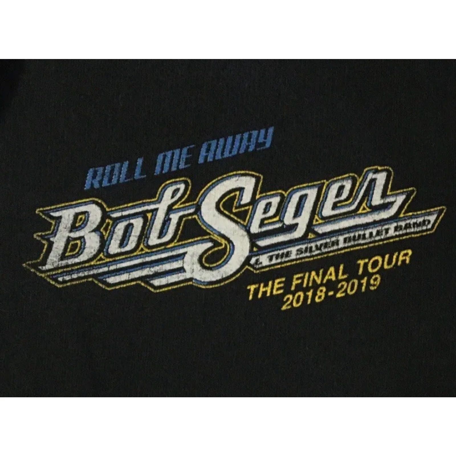 Vintage VINTAGE Bob Seger 2018 Final Tour Faded Zip Hoodie S Men Black Rock Grunge Concert 90s Biker Southwestern Military Music Band Tailored for Mens Size US S / EU 44-46 / 1 - 4 Thumbnail