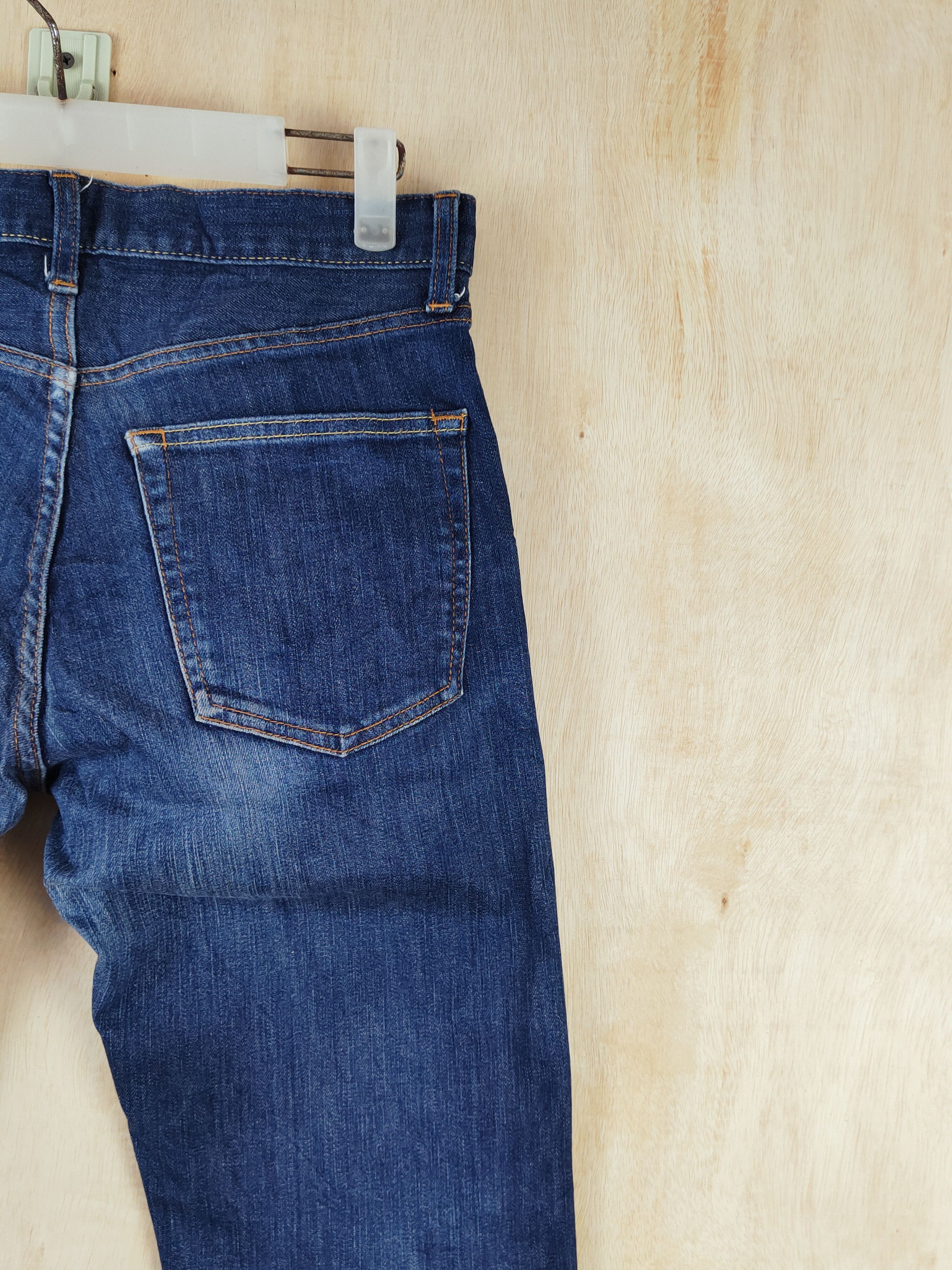Japanese Brand g/denim Blue Distressed Ripped Jeans #S2649 Size US 30 / EU 46 - 10 Thumbnail