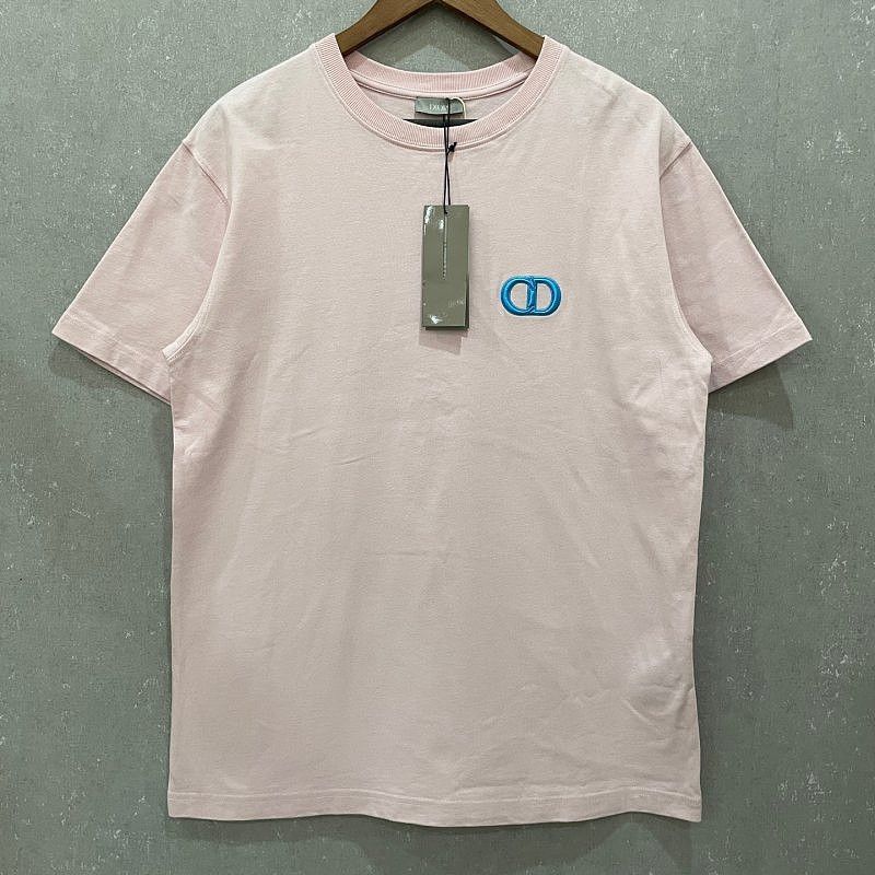 Dior Dior CD Embroidery T-Shirt Size S Size US S / EU 44-46 / 1 - 1 Thumbnail